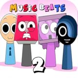 Colorful and vibrant visuals Beats Music Battle World Fun Game