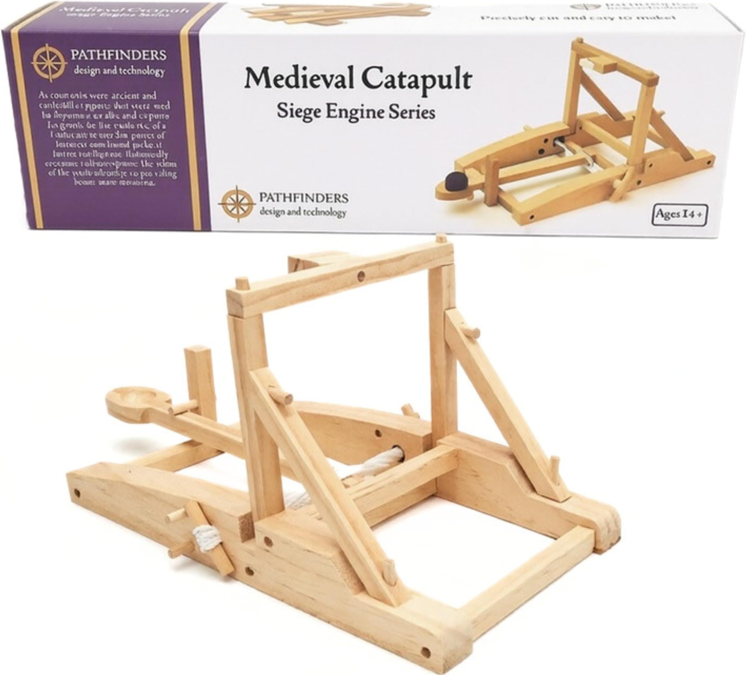 Medieval Catapult Wooden Kit