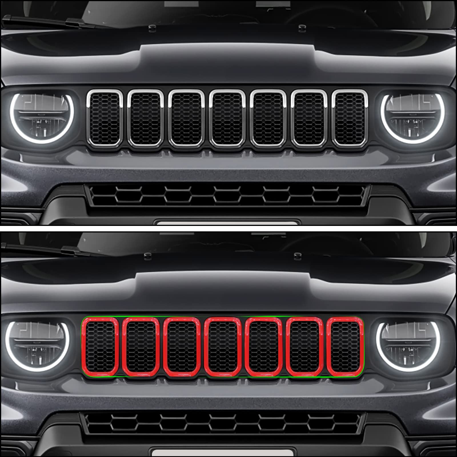 Jeep Renegade Grille Inserts