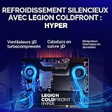 Lenovo Legion 5 Gen 10 Ordinateur Portable Gaming IA 15.1" WQXGA OLED (Intel Core i7-13650HX, NVIDIA GeForce RTX 5070, RAM 32 Go, SSD 1 to, Wi-FI 7, sans système d'exploitation), Clavier RVB Espagnol - 4
