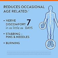 Vista 3 de Nervive Alivio de los nervios PM, molestias nerviosas ocasionales II, ayuda para dormir, comienza a trabajar en 7 días, apuñalamiento, ardor, ácido