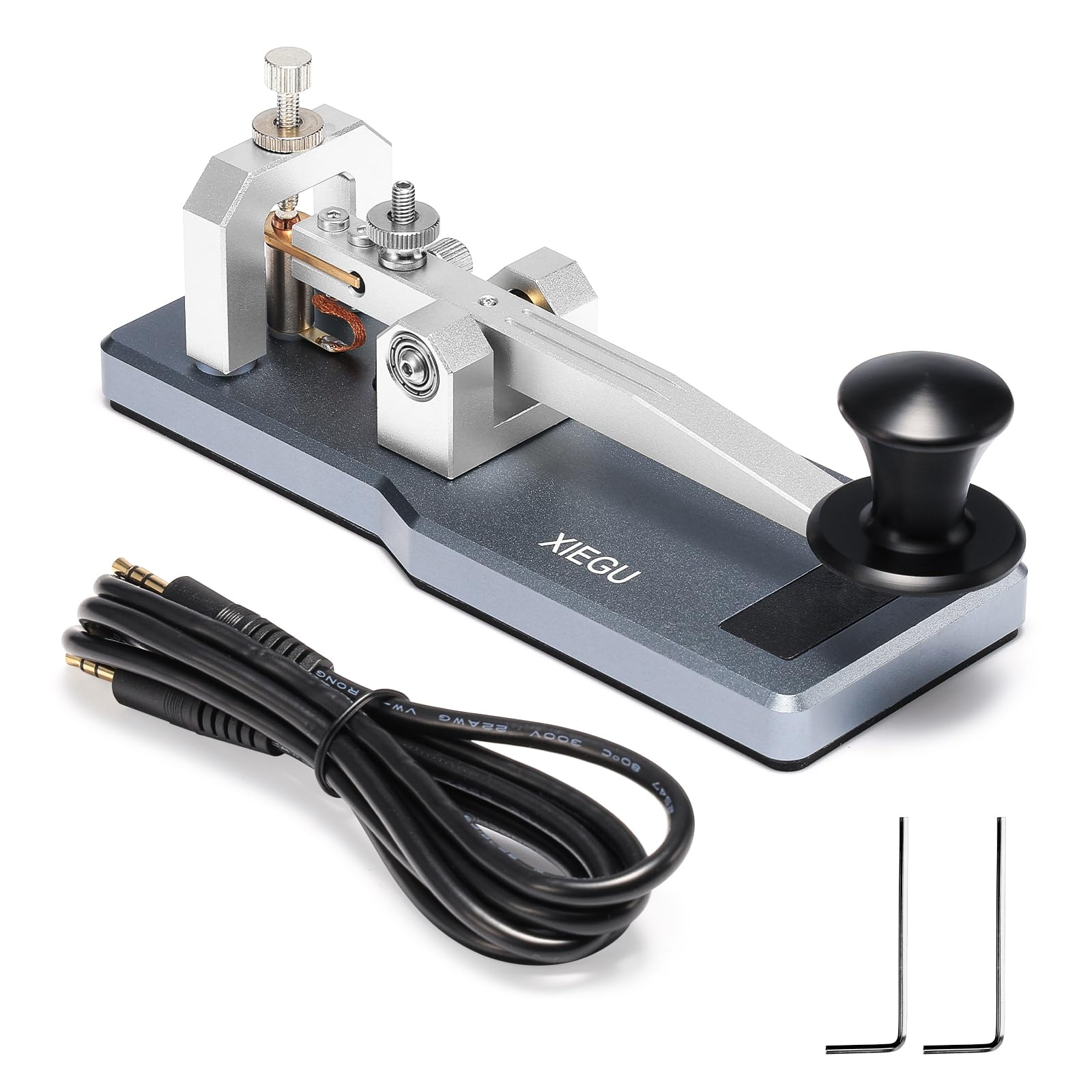 GHD社　電鍵　CQ ham radio orignal Vega CQ ham radio original electric key vertical swing electric key