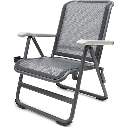 Amazon.com: YETI Hondo Base Camp Folding Chair, Charcoal : Sports ...