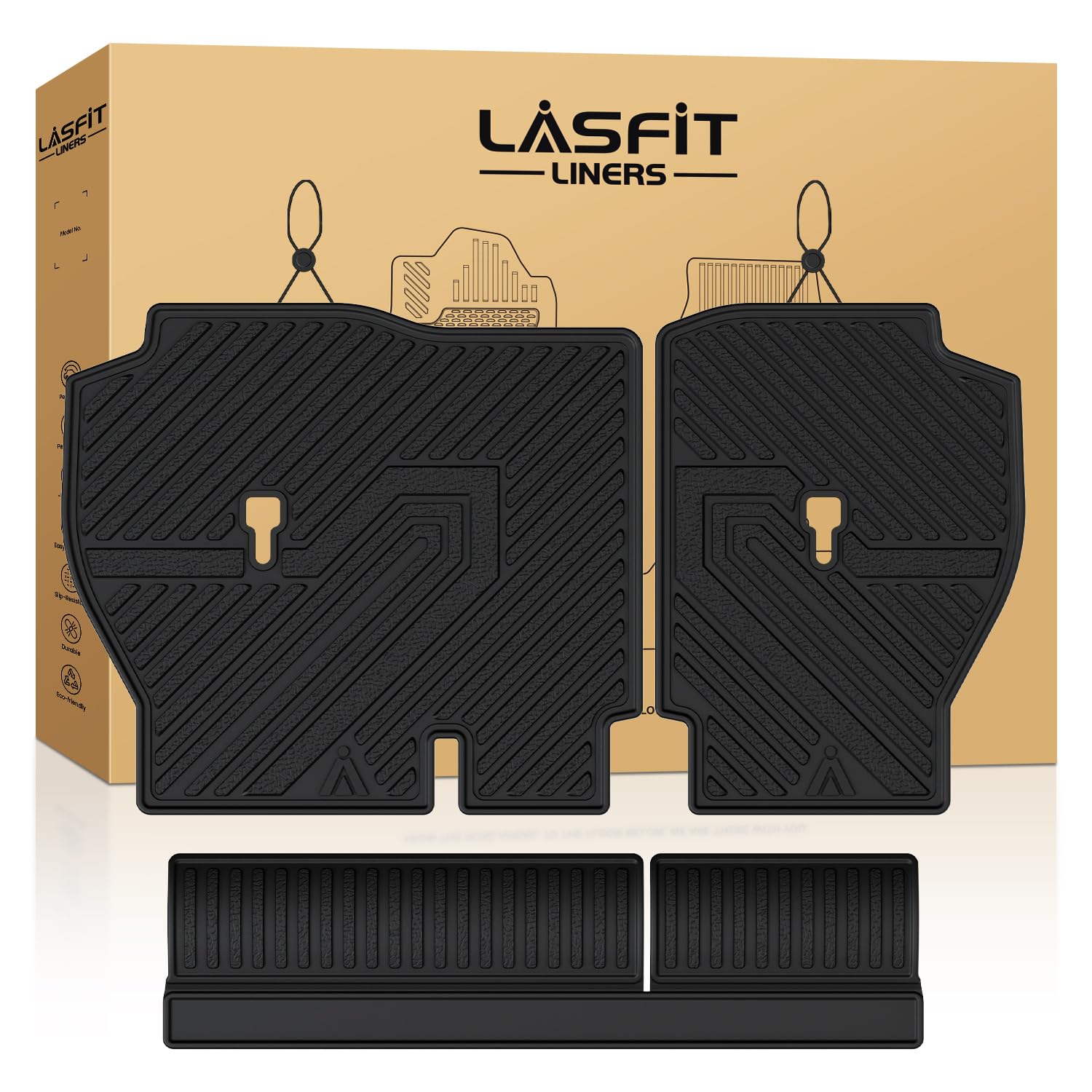 LASFIT Rear Seat Back Protector for Honda CRV 2023-2026 2027