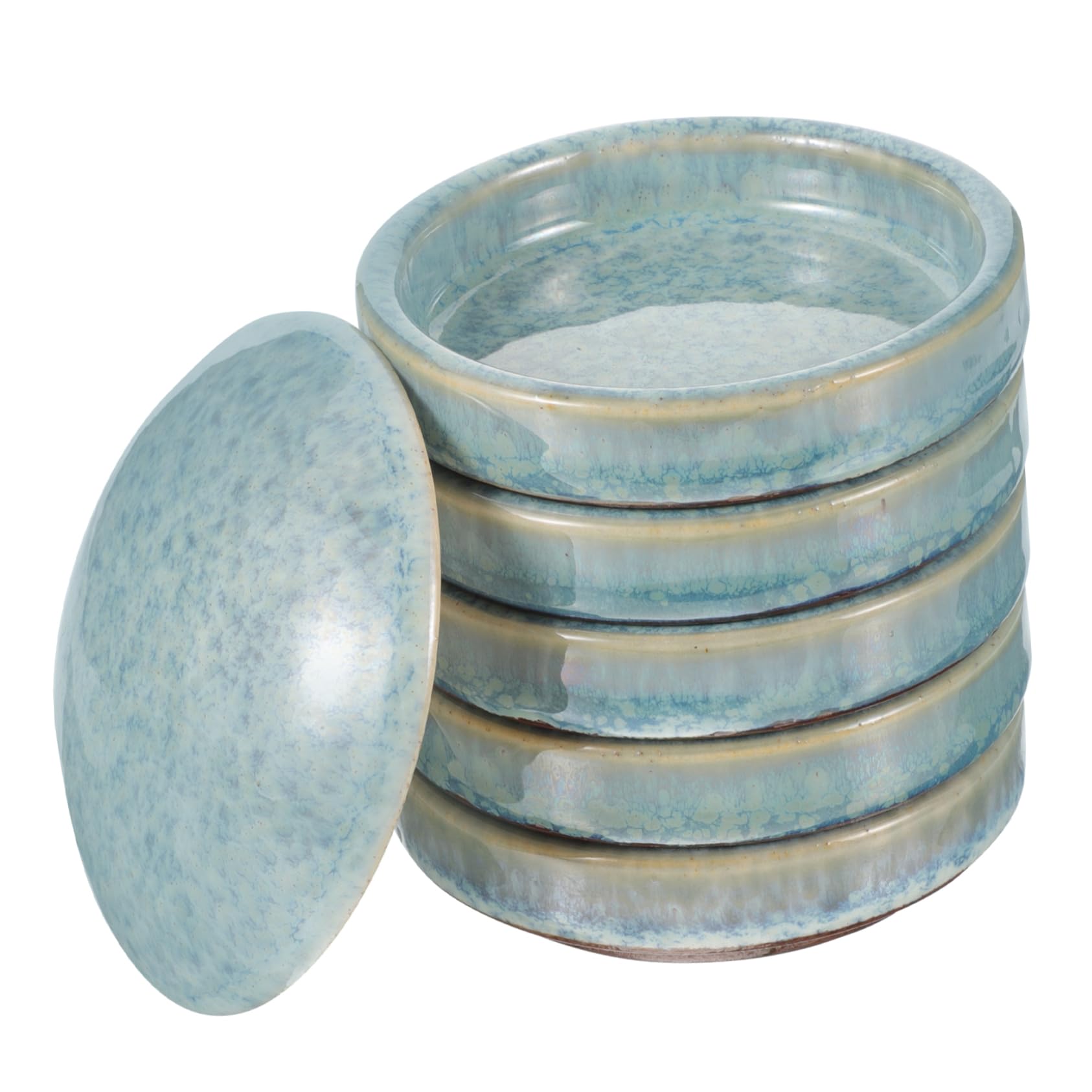 IWOWHERO 1Set Ceramic Color Palette Watercolor Mixing Tray for Artists Professionals Students Convenient Durable Design for Watercolor Painting Crafting Projects