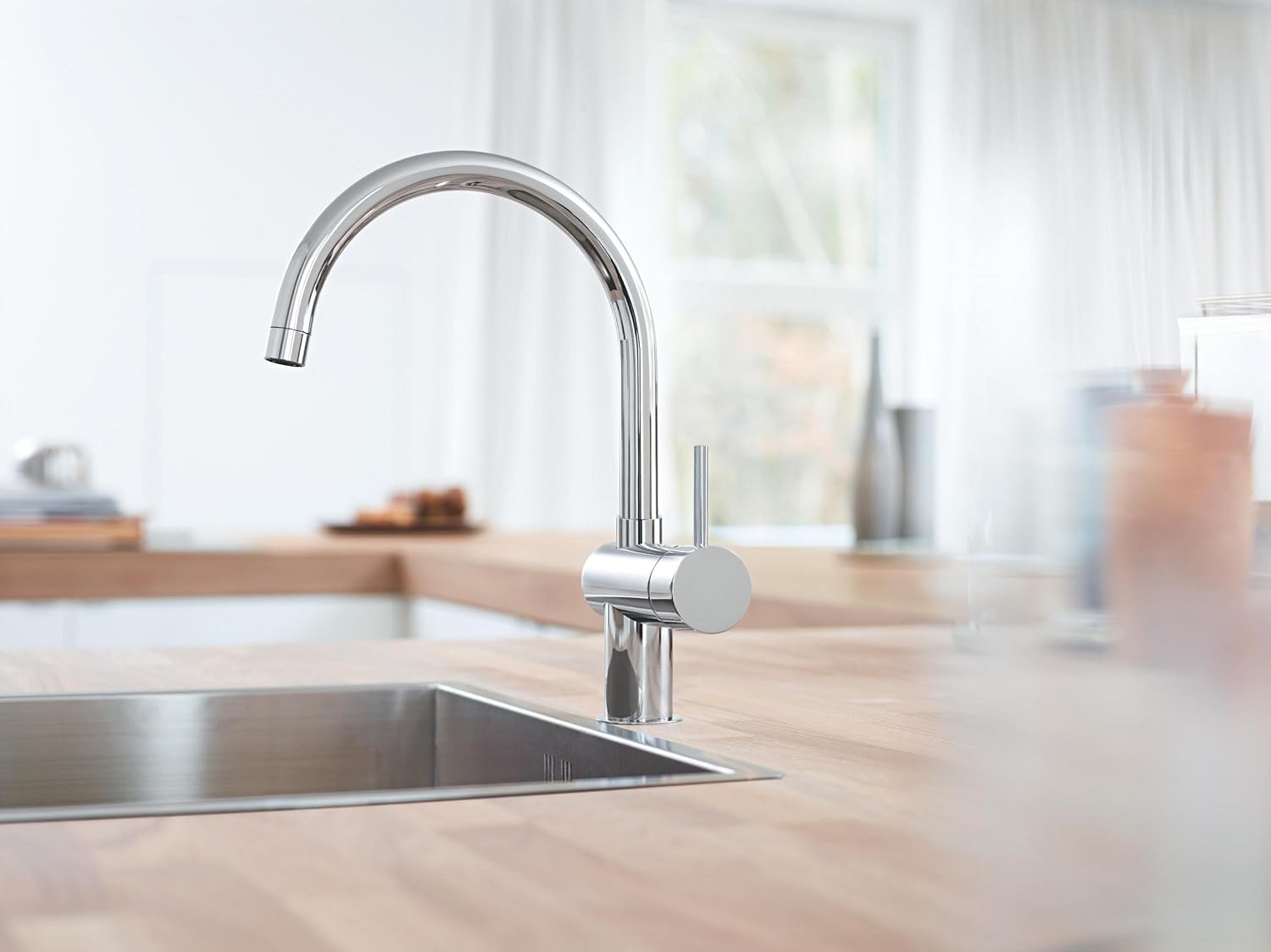 GROHE 32917000 Minta Ohm Sink C-Spout