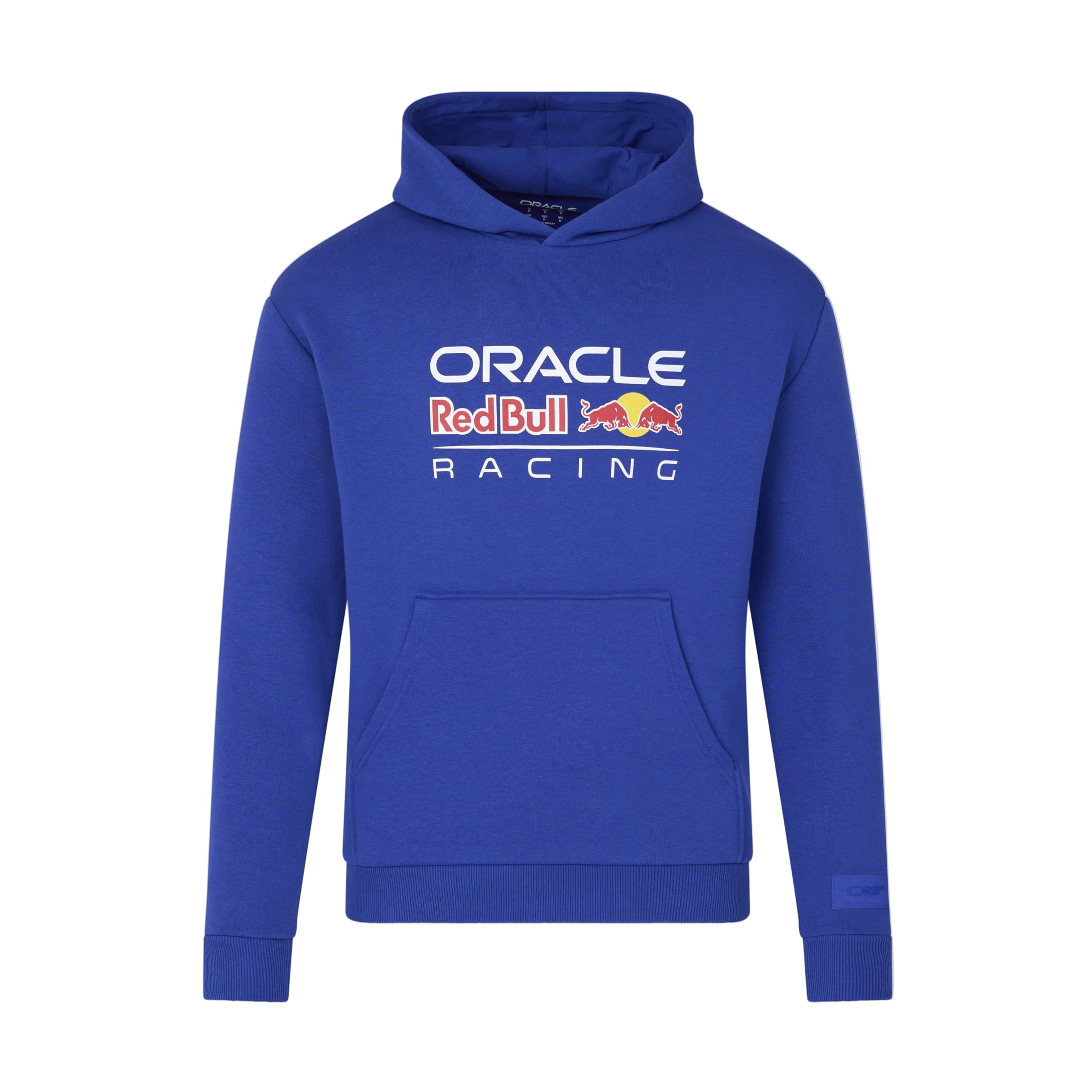 Red Bull Racing F1 Team, Official Castore 2026 Merchandise, RBR Team Logo Graphic Hooded Sweatshirt Pullover Hoody, Racing Blue (UK, Alpha, 3XL, Regular, Regular)