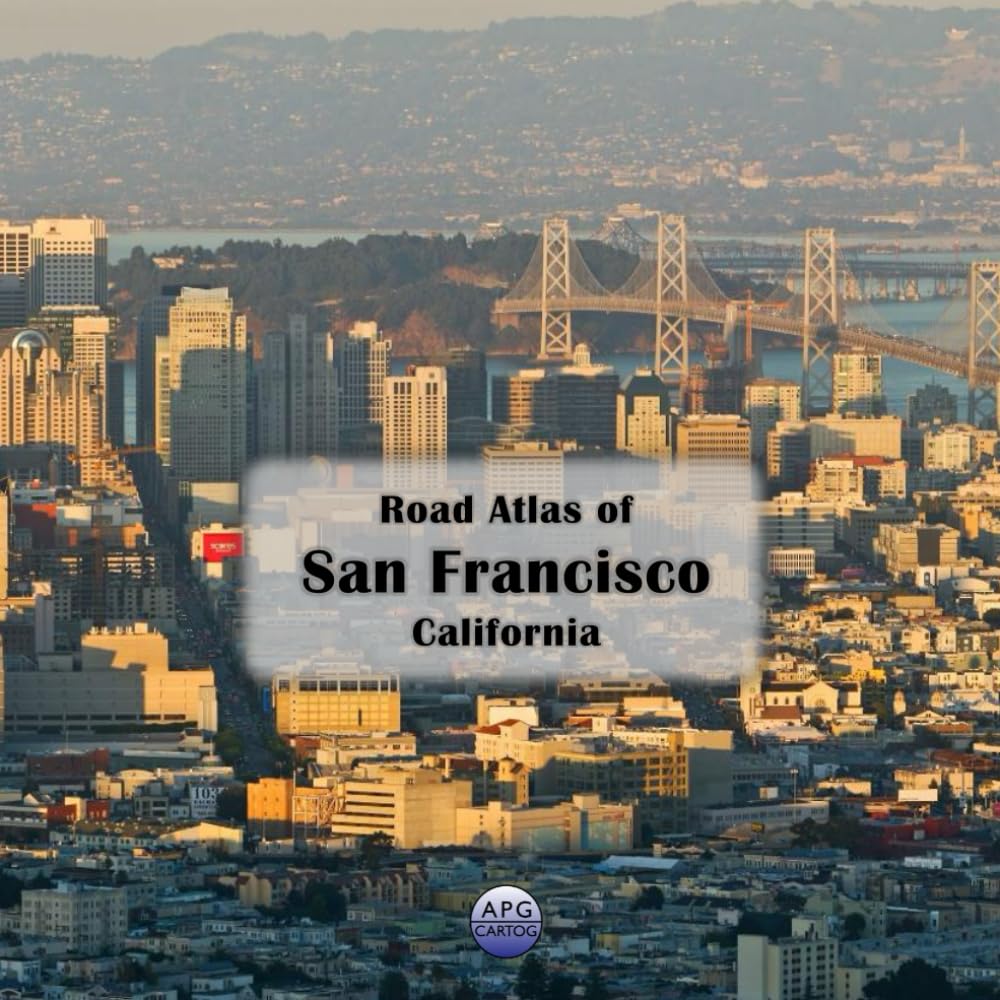 Road Atlas of San Francisco, California