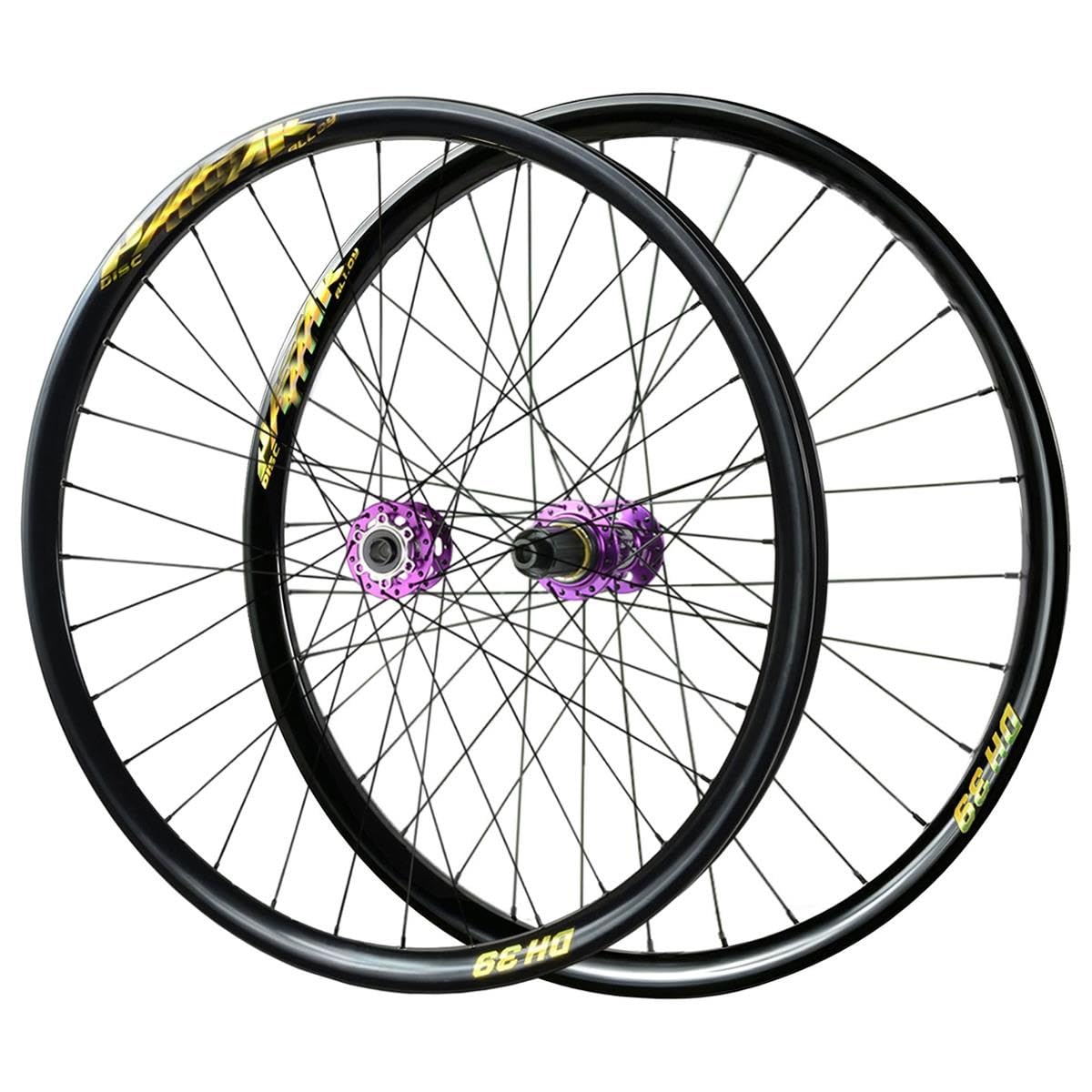 Set Ruote Di MTB 26/27.5/29" Freno A Disco Perno Passante 15*110/12*148mm