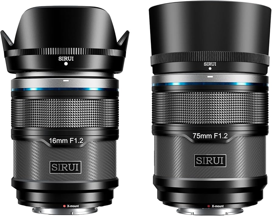 Amazon.com : SIRUI Sniper 16mm, 75mm APS-C Autofocus Lens Set, F1 Amazon.com : SIRUI Sniper 16mm, 75mm APS-C Autofocus Lens Set, F1