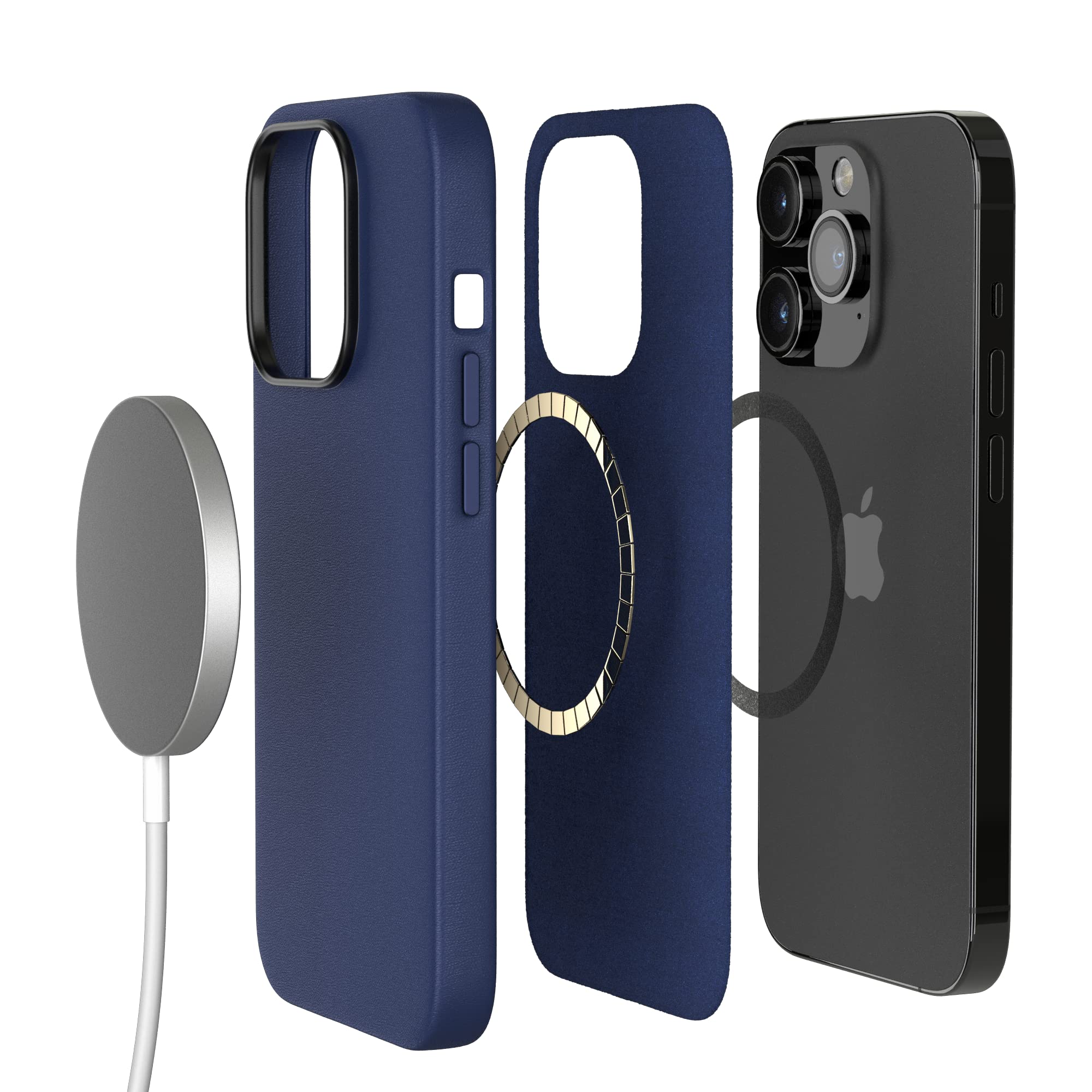 APPLE Custodia MagSafe In Pelle Per IPhone 14 - Terra D’ombra - Foto 12