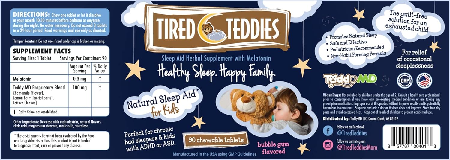 Sweet Dreams: The Best Melatonin Supplement for Kids!