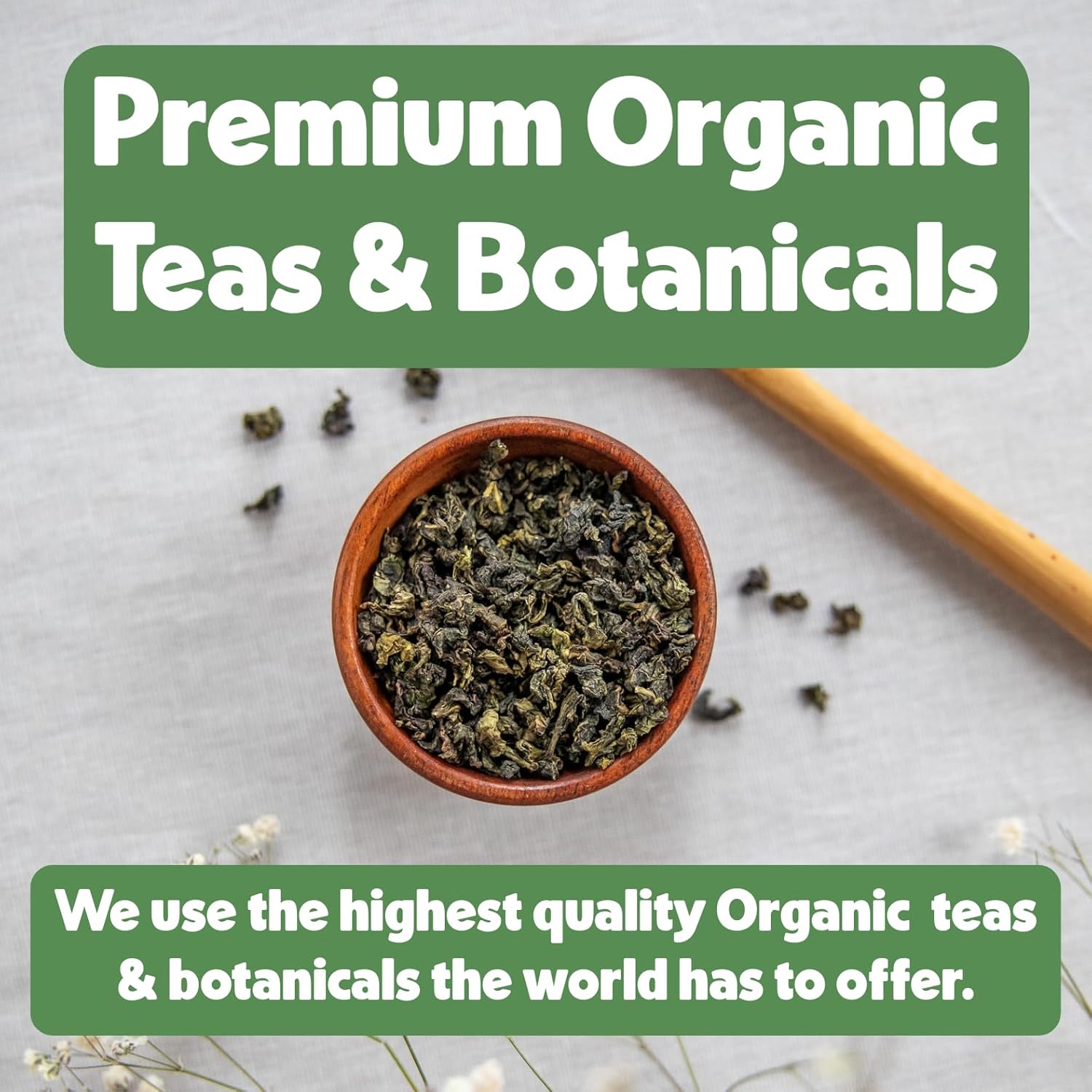 Heavenly Tea Leaves Organic Herbal Loose Leaf Tea Sampler Gift Set (Approx. 90 Cups) | 9 Naturally Caffeine-Free Tisanes | Great Hot or Iced | Assorted Variety Pack | Health & Immune Support