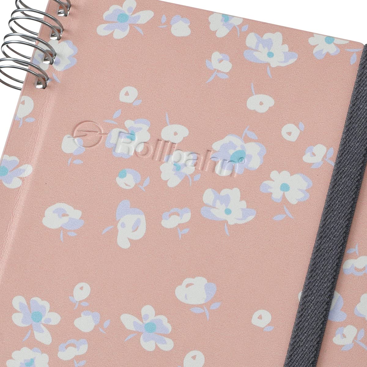 Delfonics Rollbahn Flexible Fleur Notebook Cover, 6 in. x 7 in. (Pink) / B6 notebook