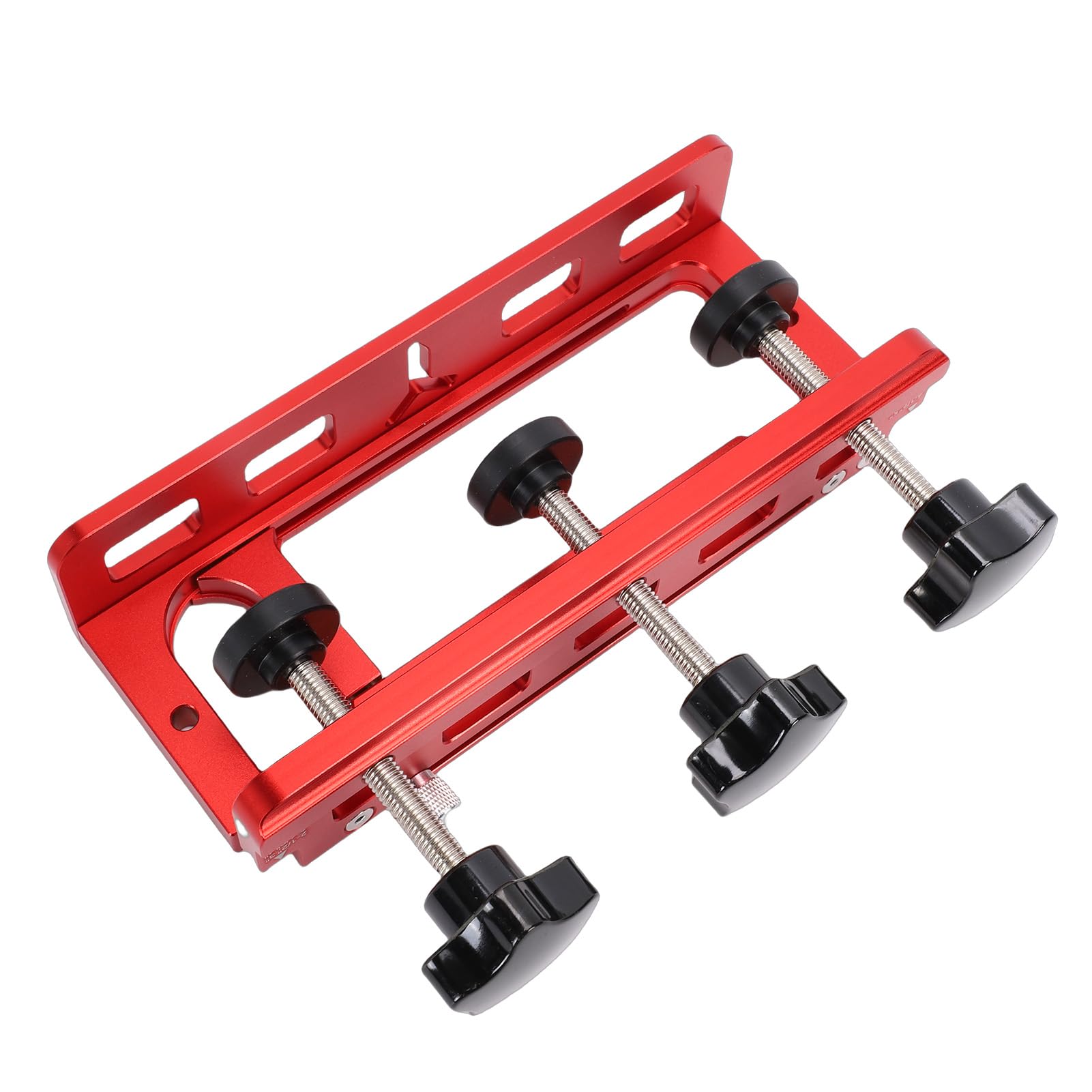 Keenso Door Hinge Template Kit Adjustable Aluminum Alloy Mortise Jig for