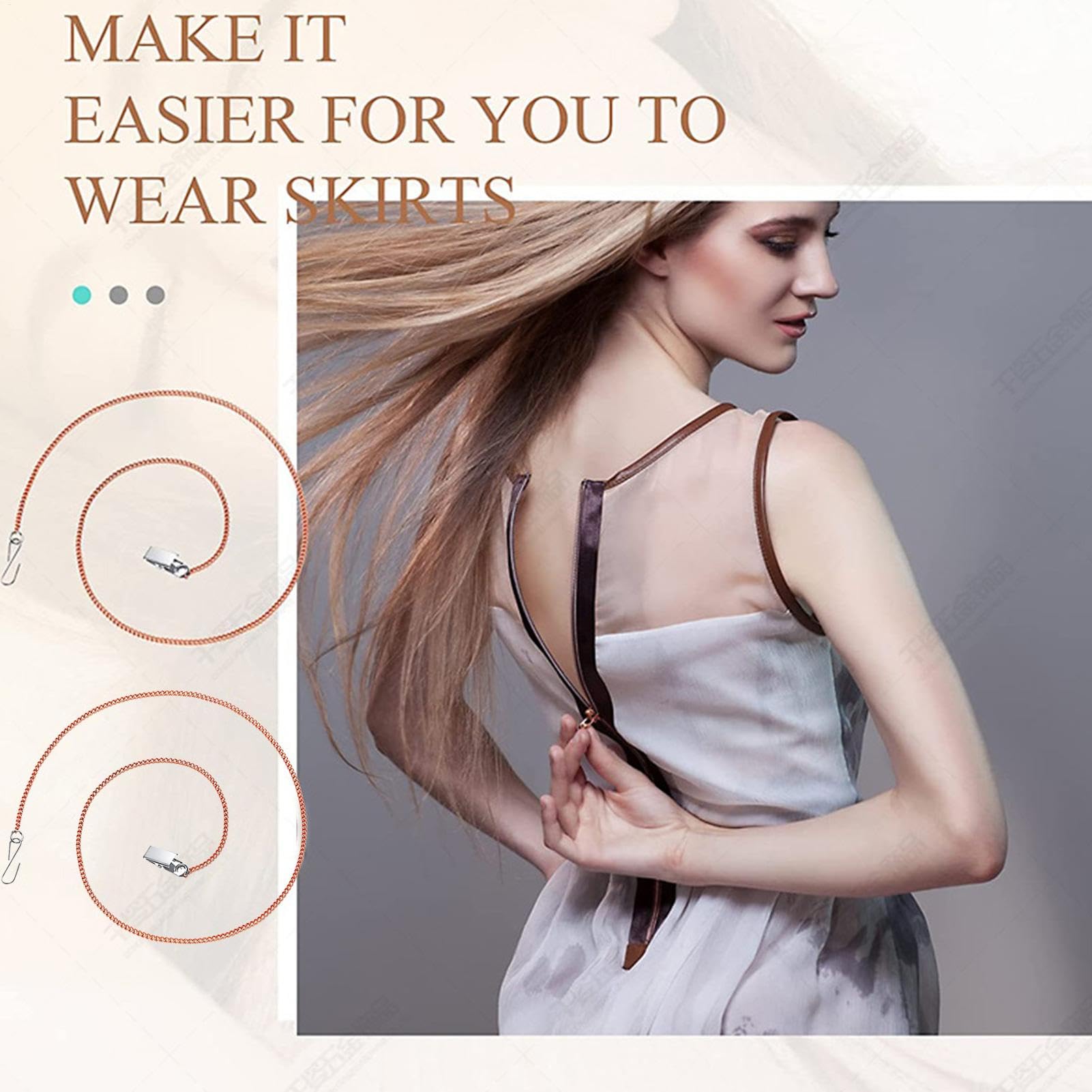 Zipper Puller Helper, Back Zipper Puller Helper, Boots Zipper Pull with Hook, Zipper Assistant for Dresses, Zipper Assistant, Zipper Puller for Clothing Coat Bag, Almost All Zipper Types