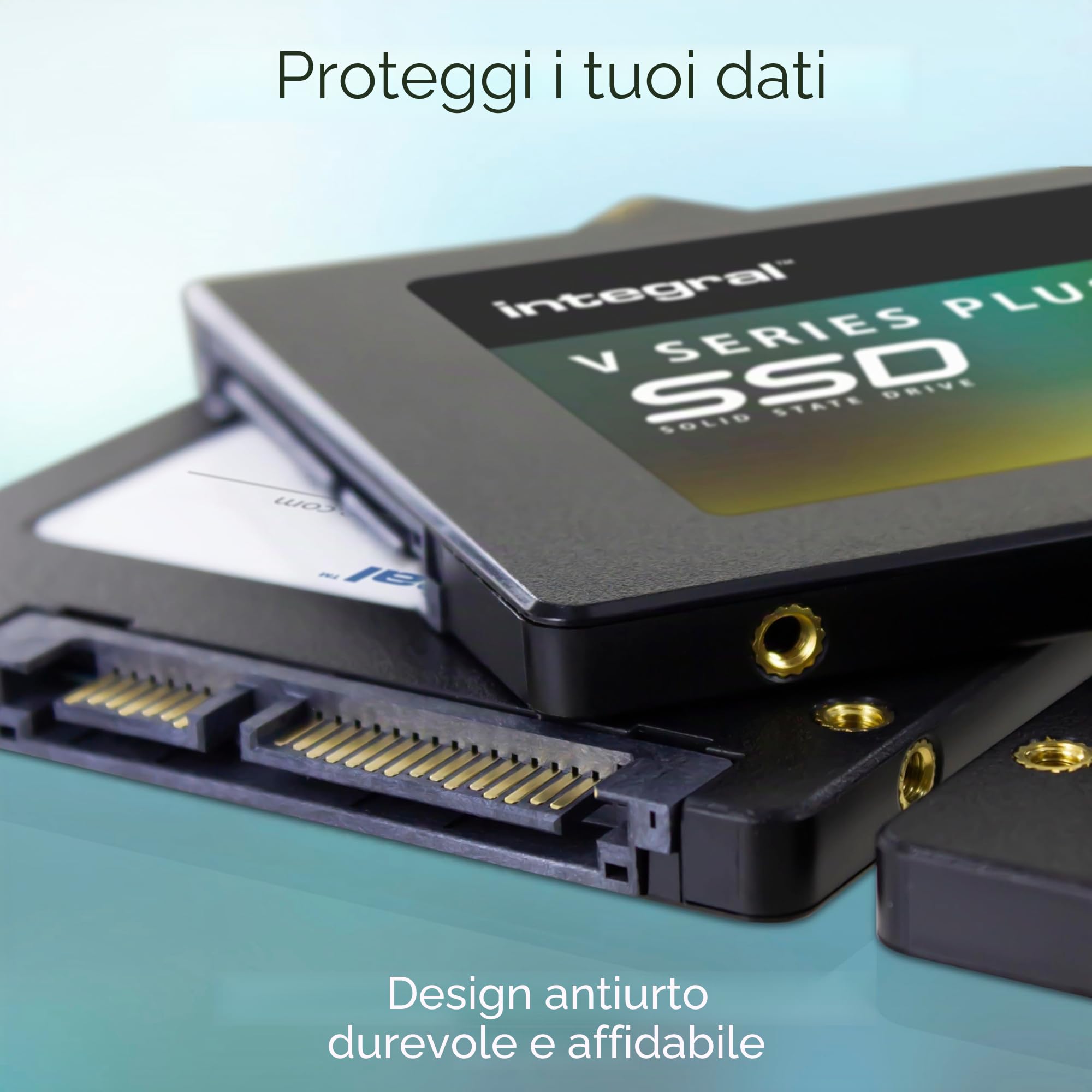 Integral V Series V2 PLUS SSD 1TB interno SATA III 2.5, fino a 550 MB/S in lettura 520 MB/S in scrittura