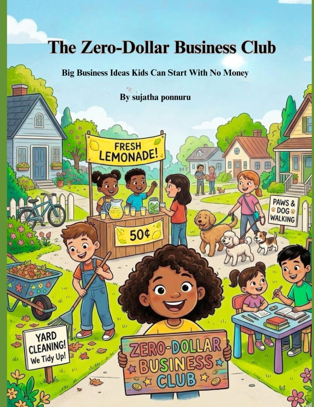 The Zero-Dollar Business Club: Big Business Ideas Kids Can Start With No Money