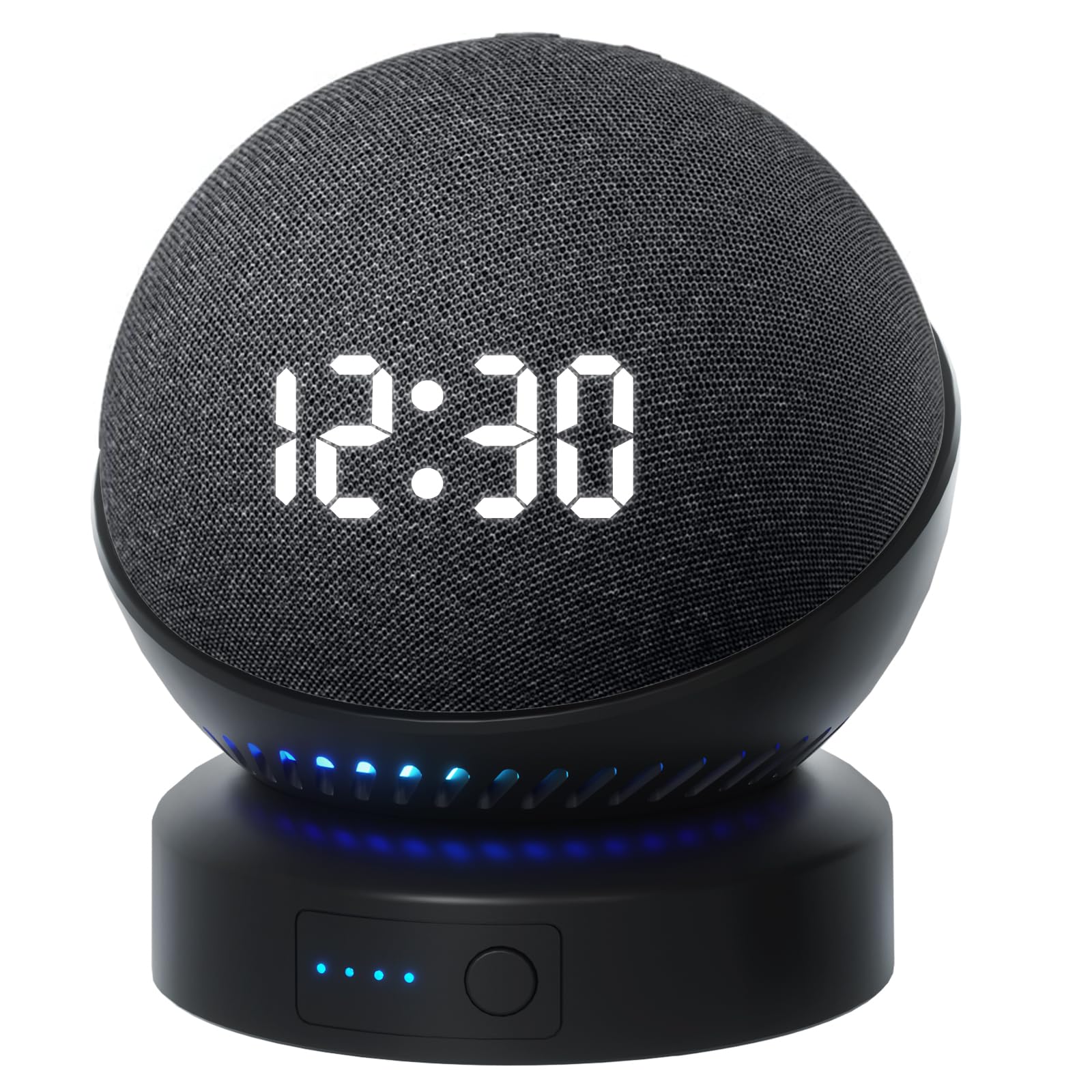 Amazon.co.jp: ポータブルドット第5世代バッテリーベース(ブラック