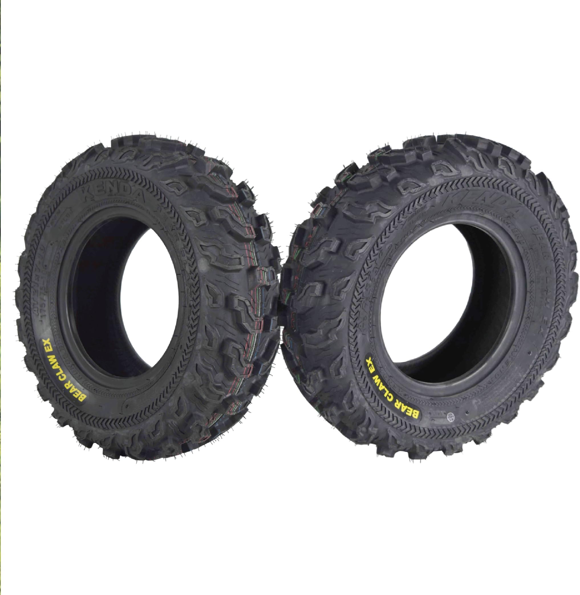 Bearclaw EX K573-21x7-10 Front Tires for All Terrain (ATV), UTV, and Side by Side (SxS) Vehicles - 6-Ply - Bear Claw 21x7x10 (2-Pack)