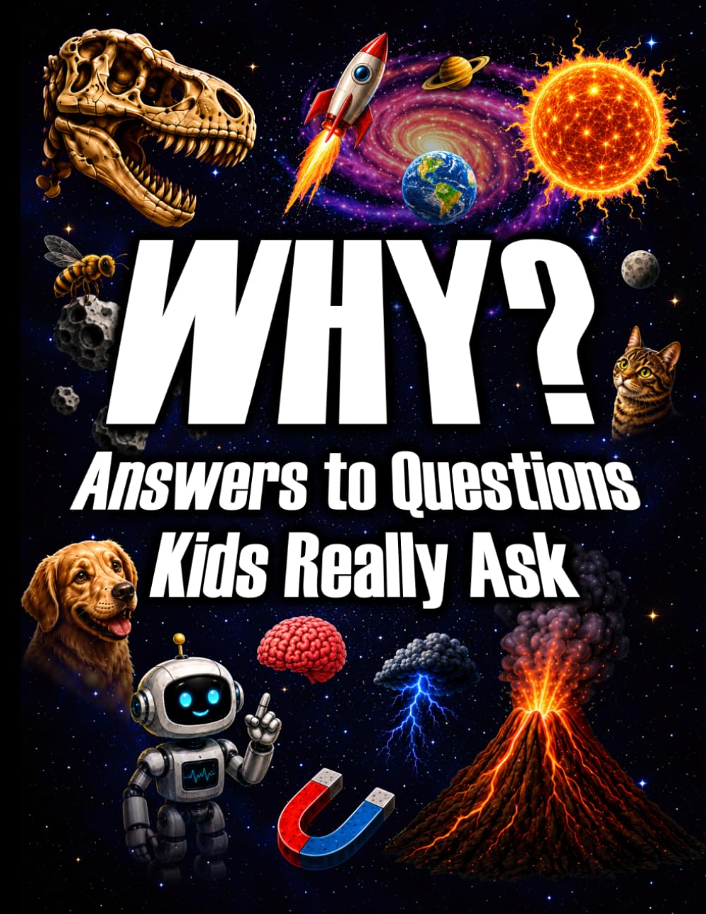 WHY? Answers to Questions Kids Really Ask: 500 Fun, Smart, and Surprising Answers for Curious Kids