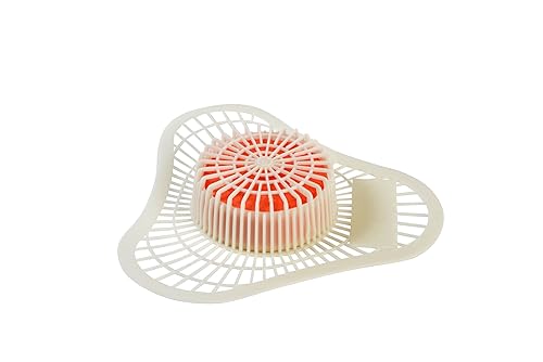 7001 Desodorizador de orinal no para bloques de tortas de orinal, desodorante de pantallas de orina de 2000 rubores, pantalla de orina con fragancia