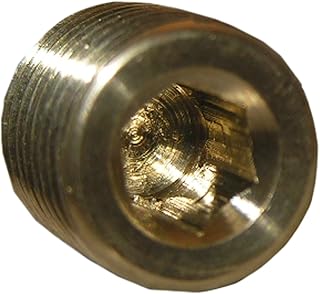 LASCO 17-9191 1/8-Inch Pipe Thread Brass Countersunk Plug