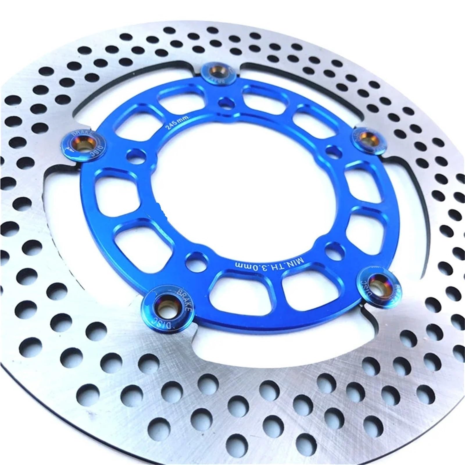 Tylny zestaw klocków hamulcowych CNC 245 mm * 58 mm 5-otworowa pływająca tarcza hamulcowa do motocykla, pasująca do skuterów Honda, Yamaha Aerox Nitro Cygnus-X(C)