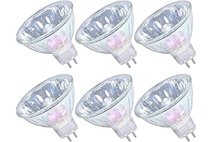MR16 Halogen Bulbs 50W 12V GU5.3 Spotlight 2 Pin Base 36° Dimmable...