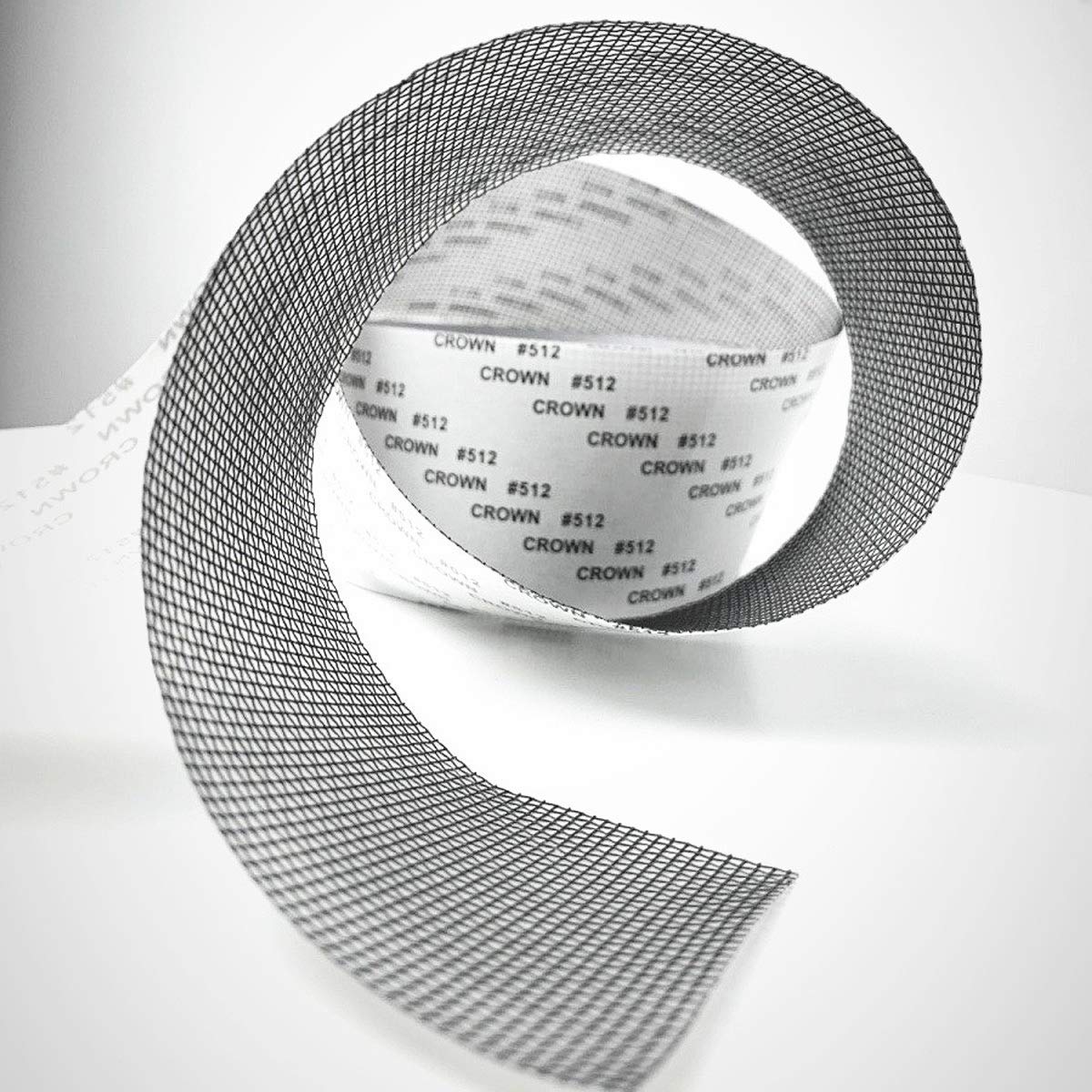 Annhao 2 PCS Nastro per Riparare Zanzariere Nastro Adesivo in Fibra di Vetro per Finestre Insetto, 5cm x 200cm (Grigio)