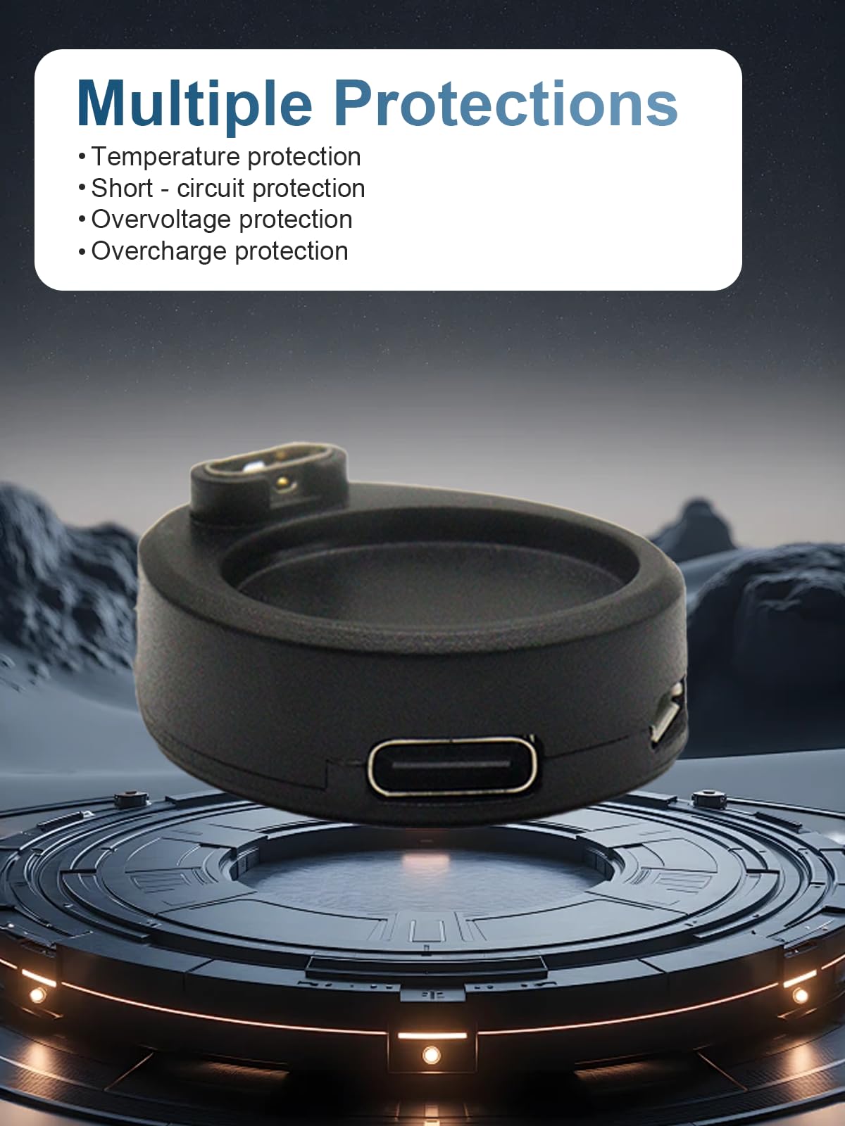 (2 sztuki) konwerter kabla do ładowania Garmin Venu 4, yystao stabilna ładowarka magnetyczna typu C i adapter micro kompatybilny z Garmin Venu 4