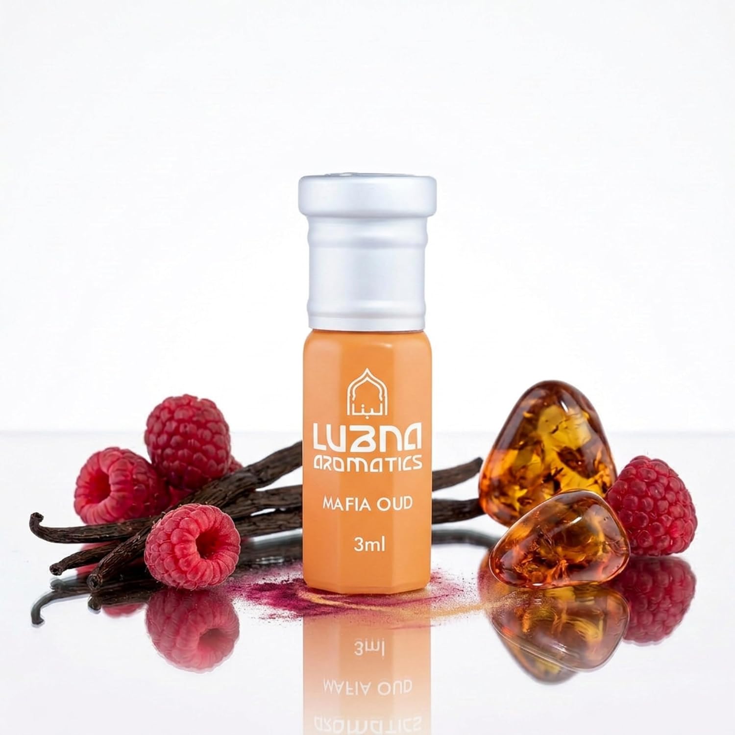 Lubna Aromatics Mafia Oud Perfume Attar | Long-Lasting Alcohol-Free Perfume Oil | Premium Woody Oud Fragrance for Men & Wo...