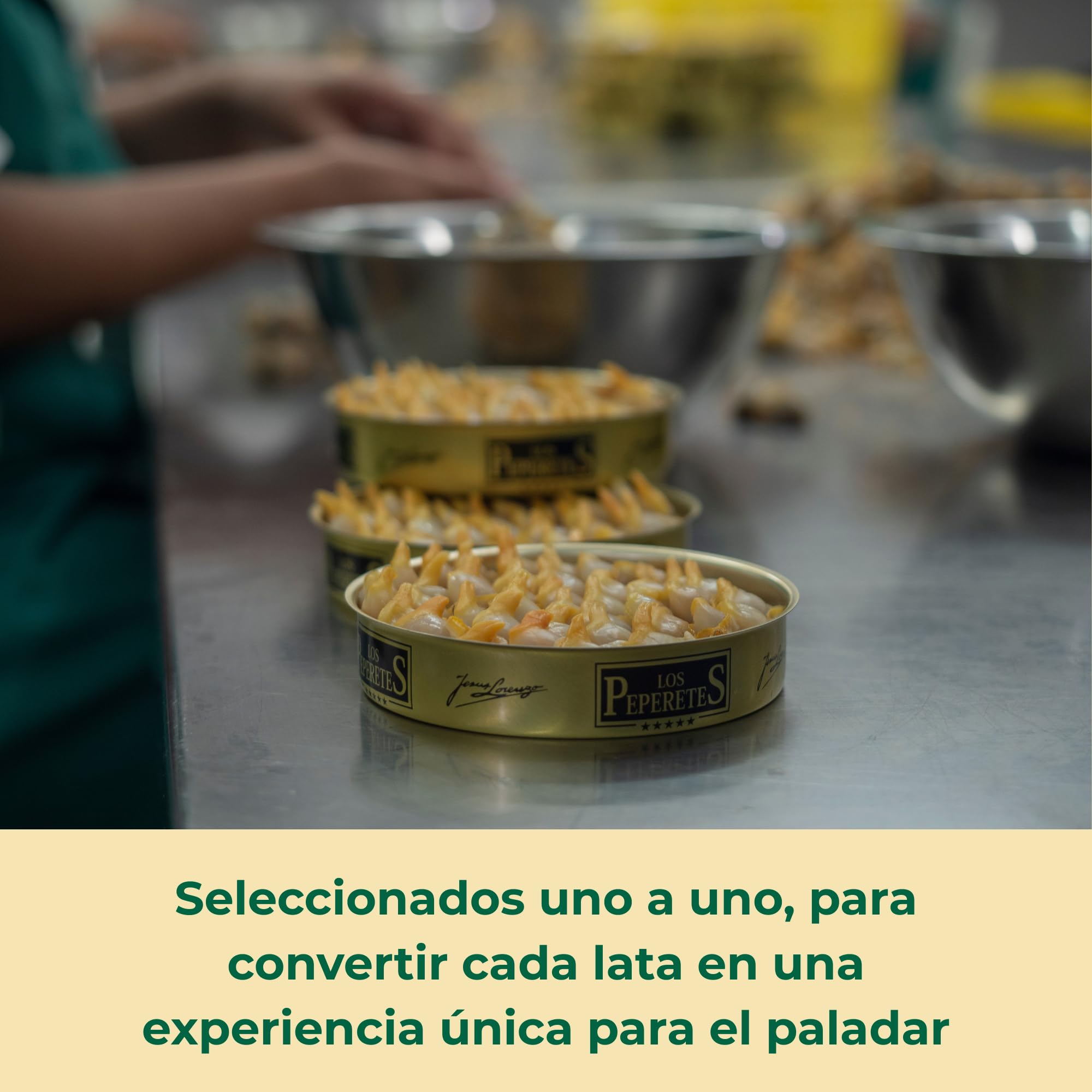 LOS PEPERETES x3 Lata Berberechos al Ajillo 120 g | Marisco Gallego Gourmet | Elaboración Artesanal | Conserva Premium con Aceite de Oliva, Ajo y Guindilla | Sabor Tradicional de Galicia