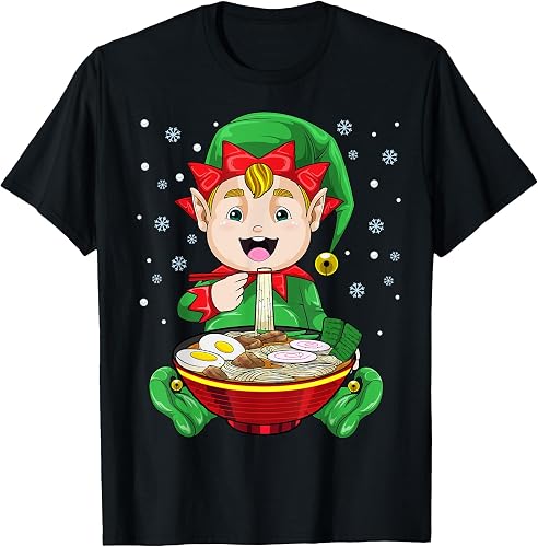 Elf Ramen Christmas Noodles Xmas Japanese Food Anime