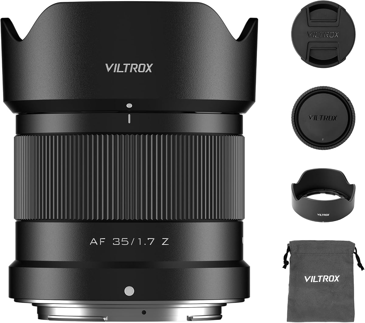 VILTROX AF 35mm F1.7 Air Lens for Nikon Z Mount, f/1.7 Large Aperture APS-C Auto Focus Prime Lens Compatible with Nikon Z-Mount Mirrorless Cameras Z5, Z50, Z6, Z6II, Z7, Z7II, ZFC, Z30, Z9, Z8, ZF