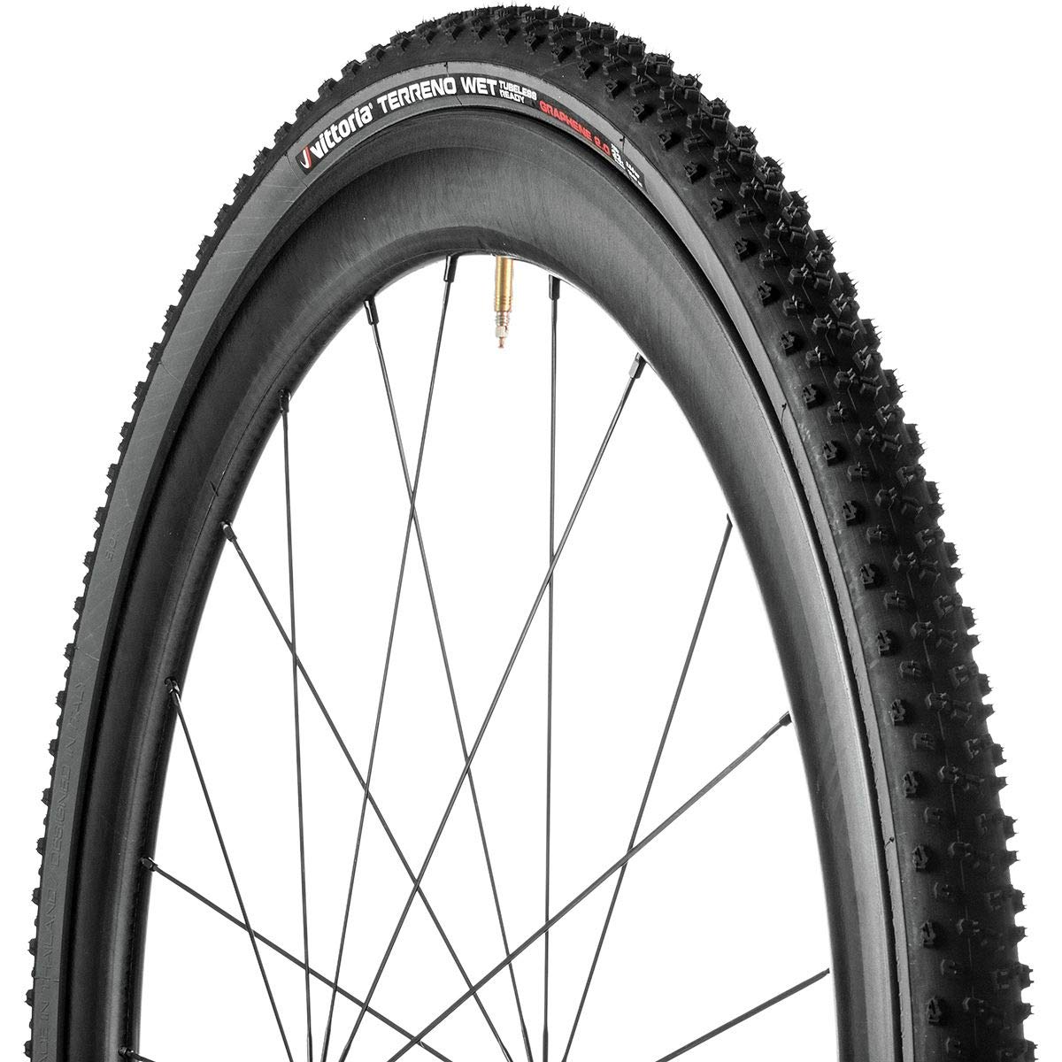 Vittoria Terreno Wet G2.0 Tubeless Gravel Tyre 700x45c 700x45c - Black/Anthracite
