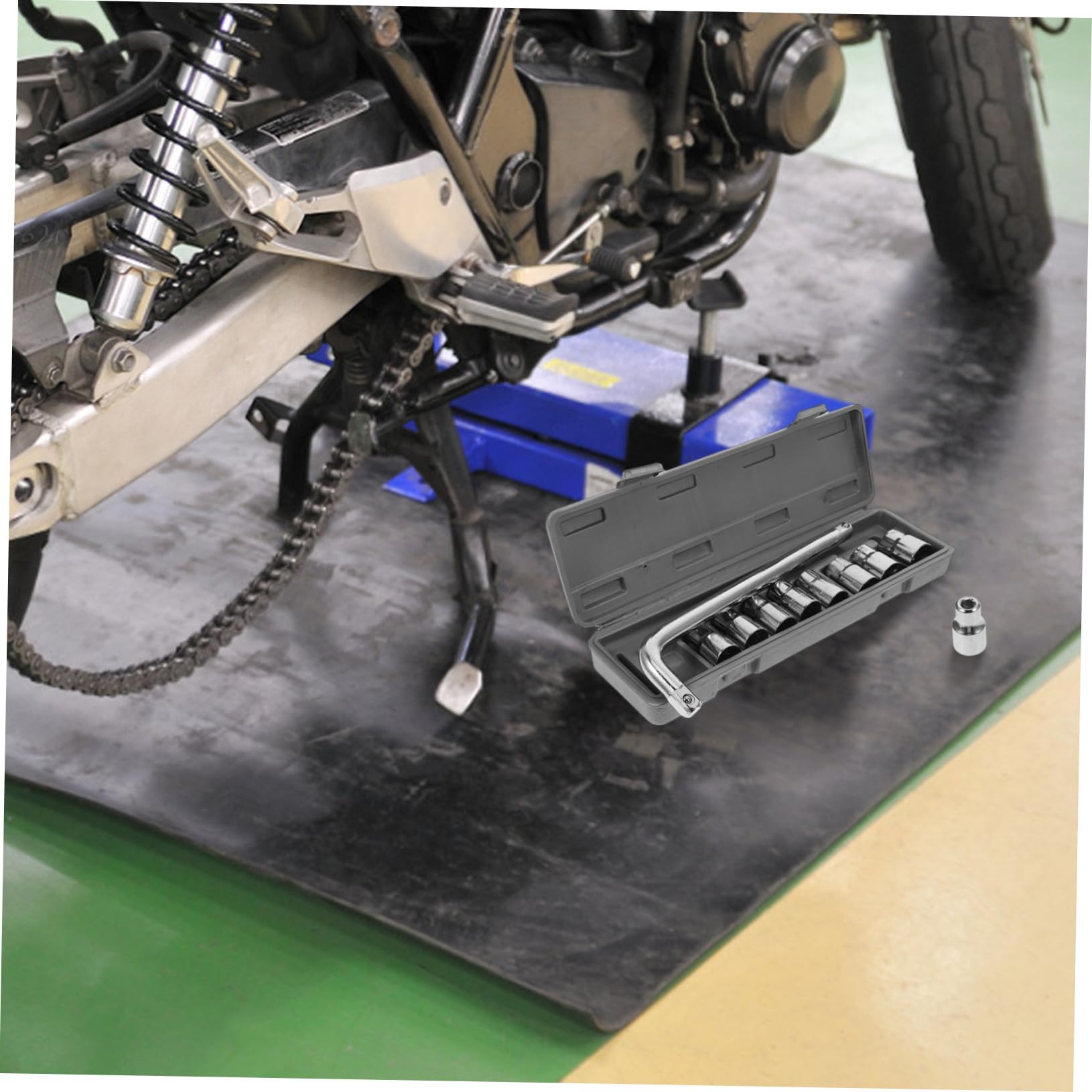 Auto Reparatur Werkzeug Set Stecknuss Satz mit Tragbarem Koffer Vielseitig für Motorrad Fahrrad Möbel Reparaturen Geeignet Mechaniker Werkzeug Komplettset