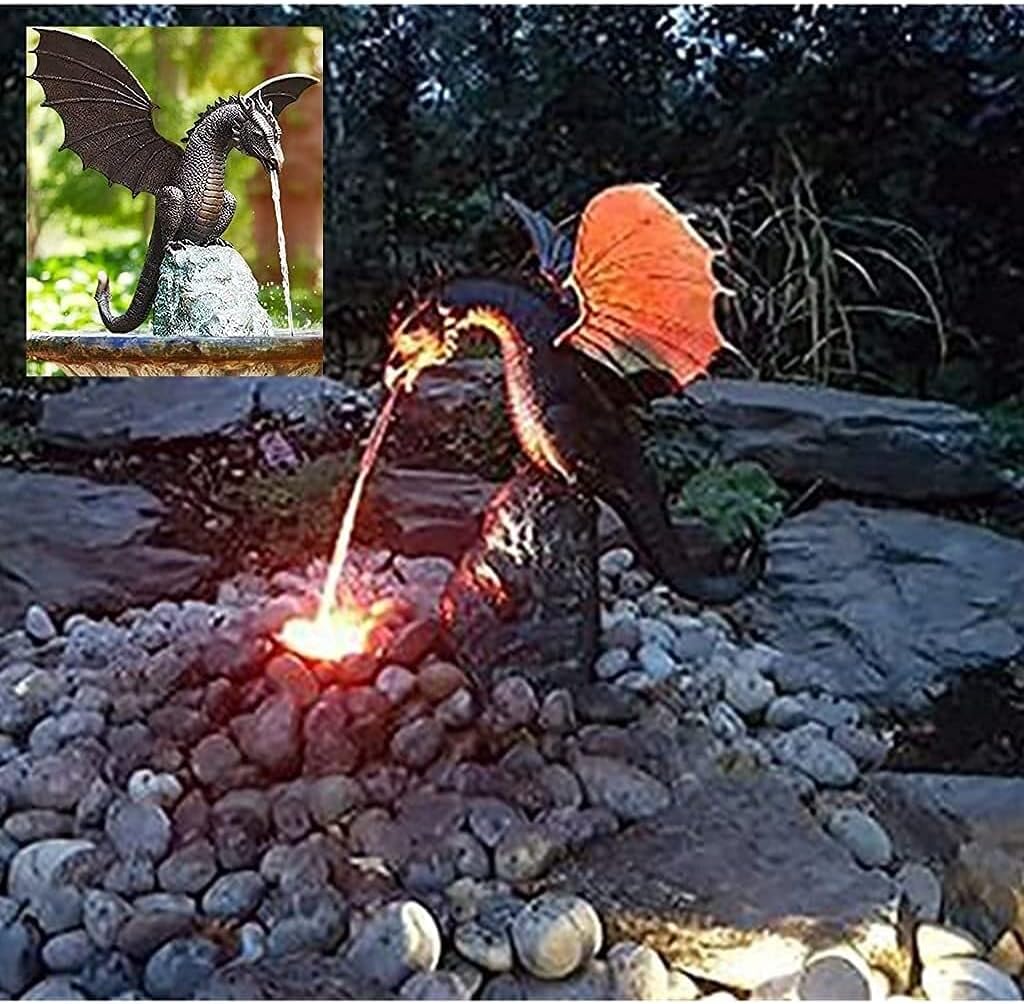 Outdoor Decoration Garden Dragon Statue,Fountain Dragon