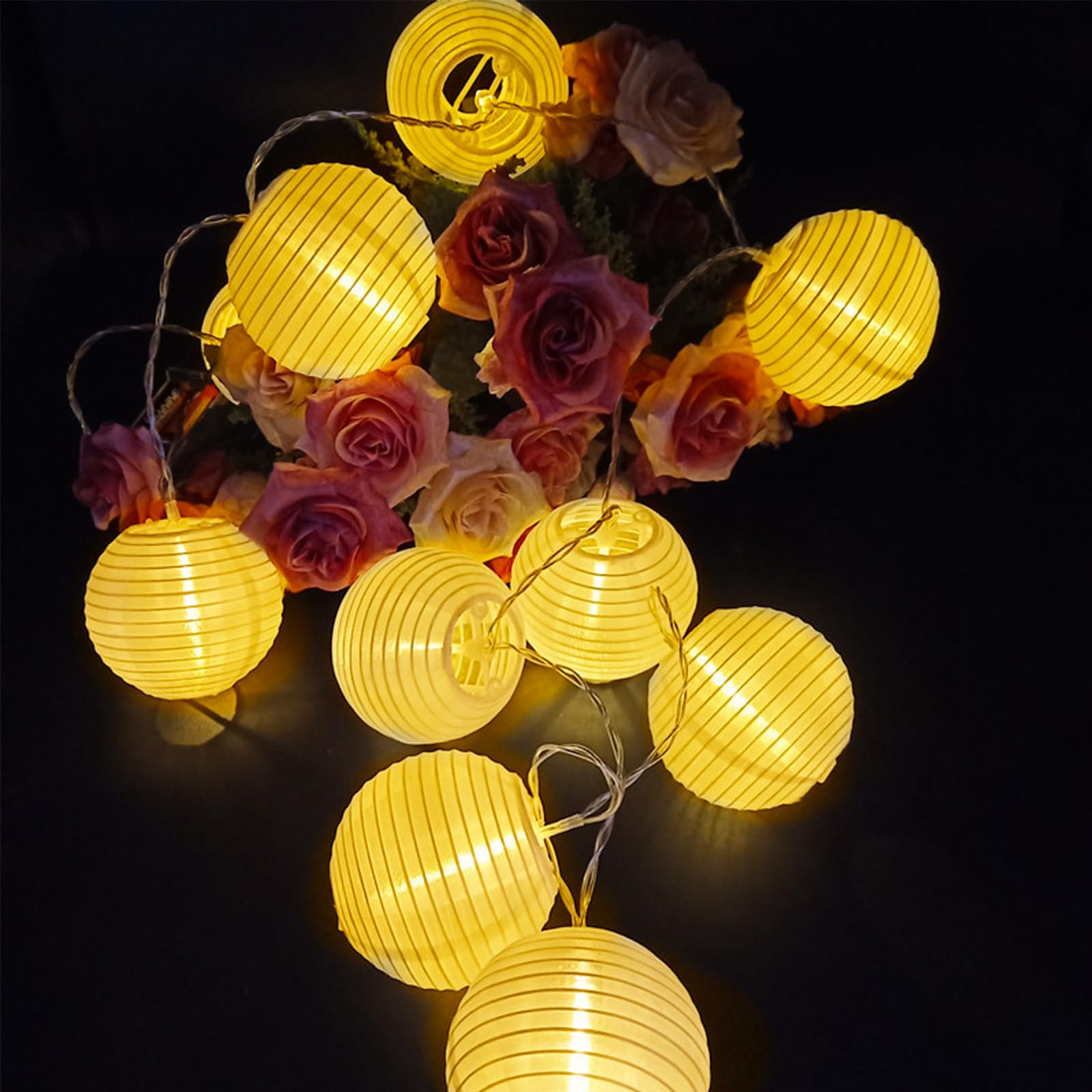 ENLACE 1.5 m 10 LED Fairy Lights for Indoor and Outdoor Use Warm White Wedding Garden Patio Party Balcony Decoration