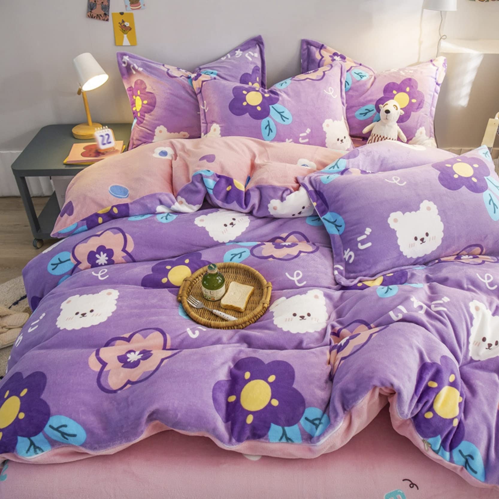 かわいい女の子の心の寝具4個セット かわいい女の子の心の寝具4個セット