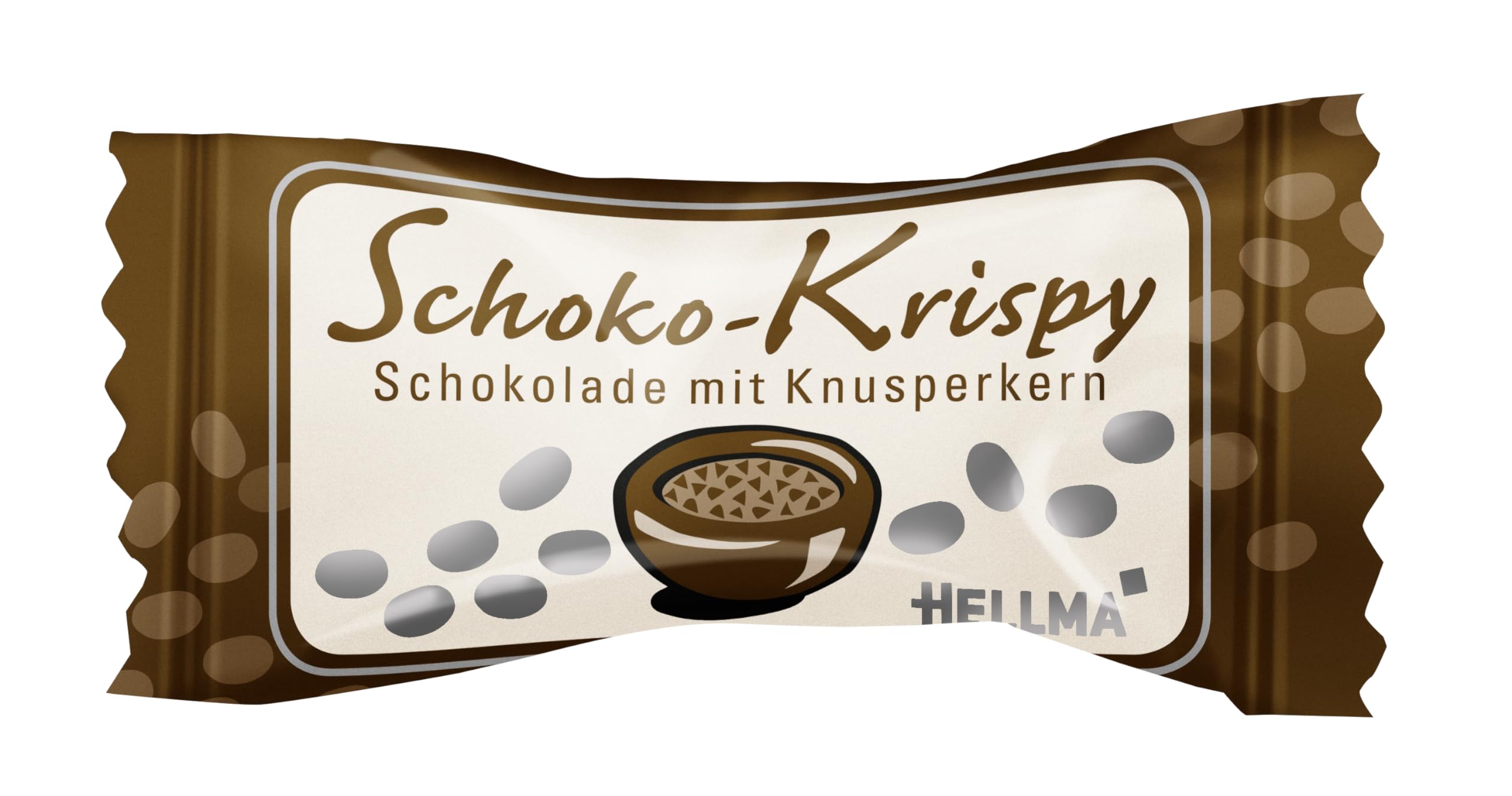 HELLMA Czekoladowa różdżka (czekolada z rdzeniem chrupiącym) – 380 sztuk