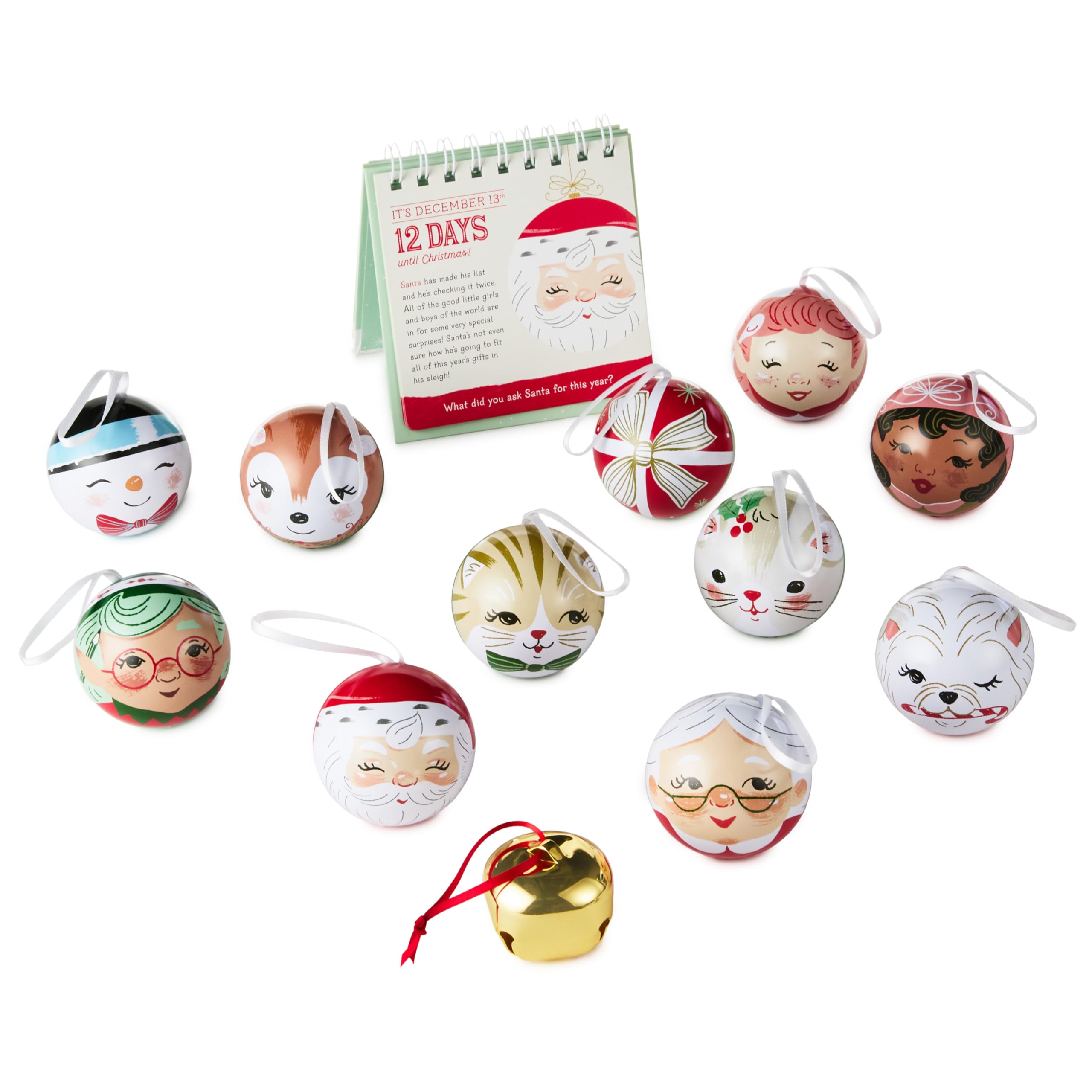Hallmark Keepsake Ornaments and Book Set, The North Pole's Countdown to for Kids
