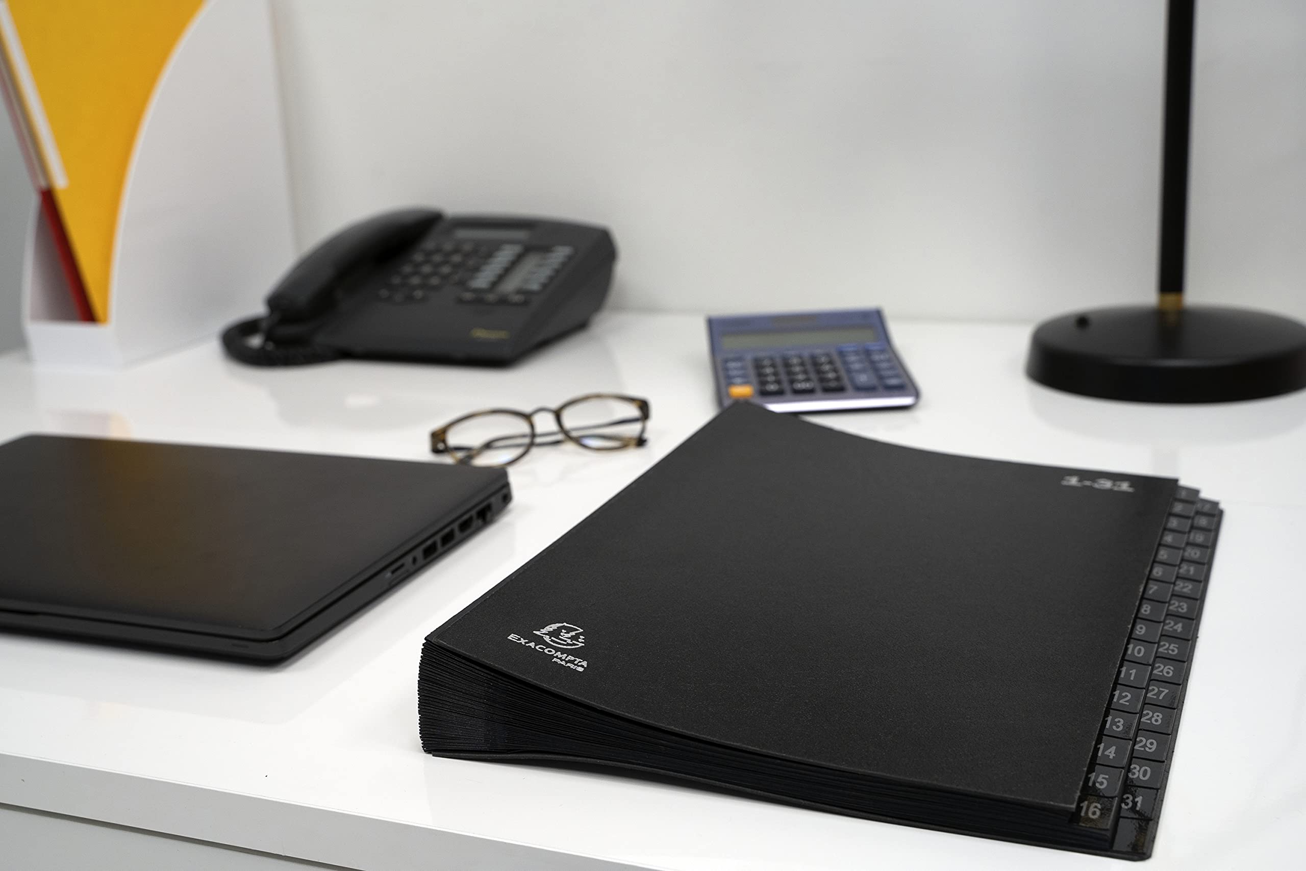 Cartella Portadocumenti Exacompta - 24 Scomparti A-Z, In Cartone Riciclato, Formato A4 - Foto 2