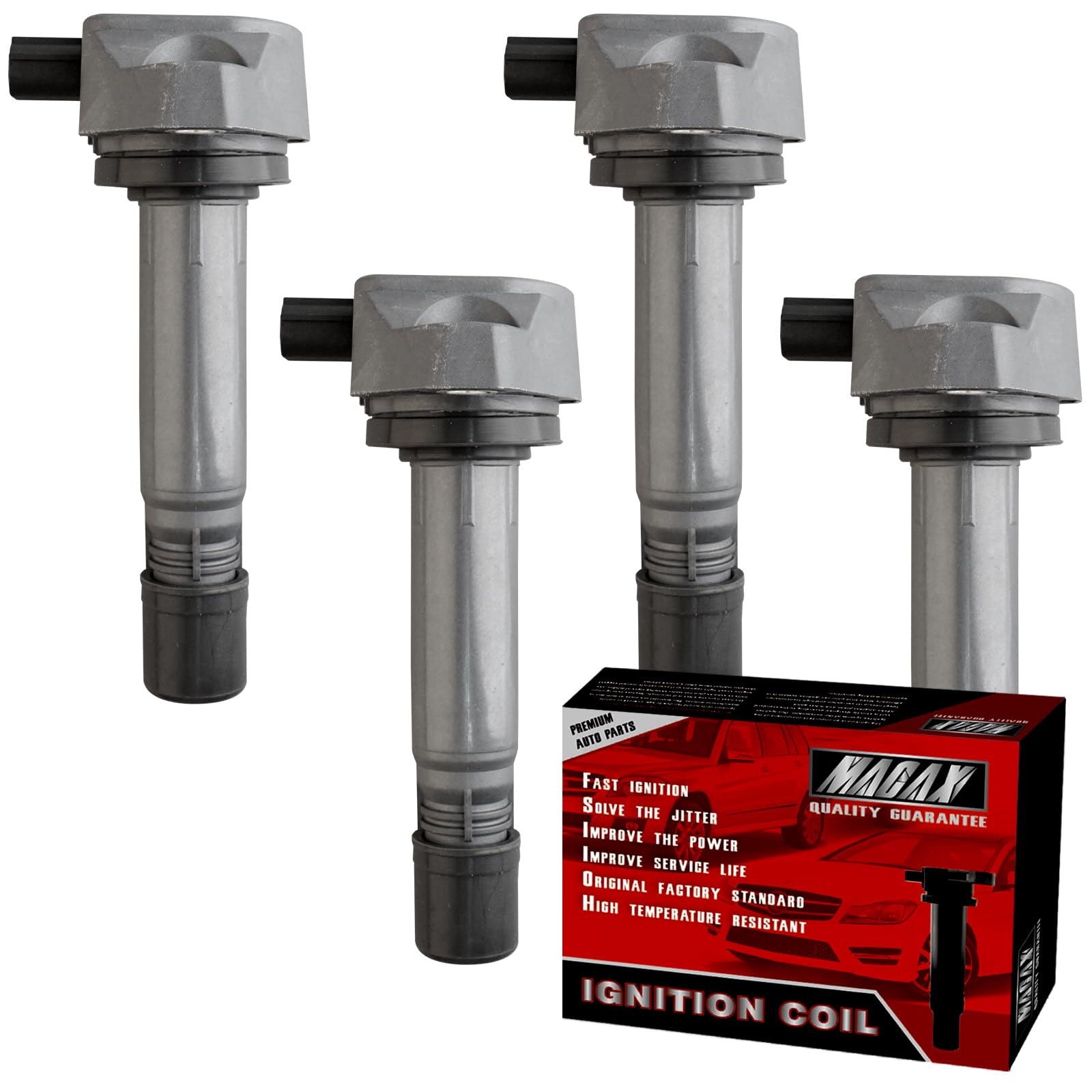 4x Ignition Coils Pack for Honda Civic 2006-2011 l4 1.8L R18A1 R18A4 30520RNAA01 4x Ignition Coils Pack for Honda Civic 2006-2011 l4 1.8L R18A1 R18A4 30520RNAA01