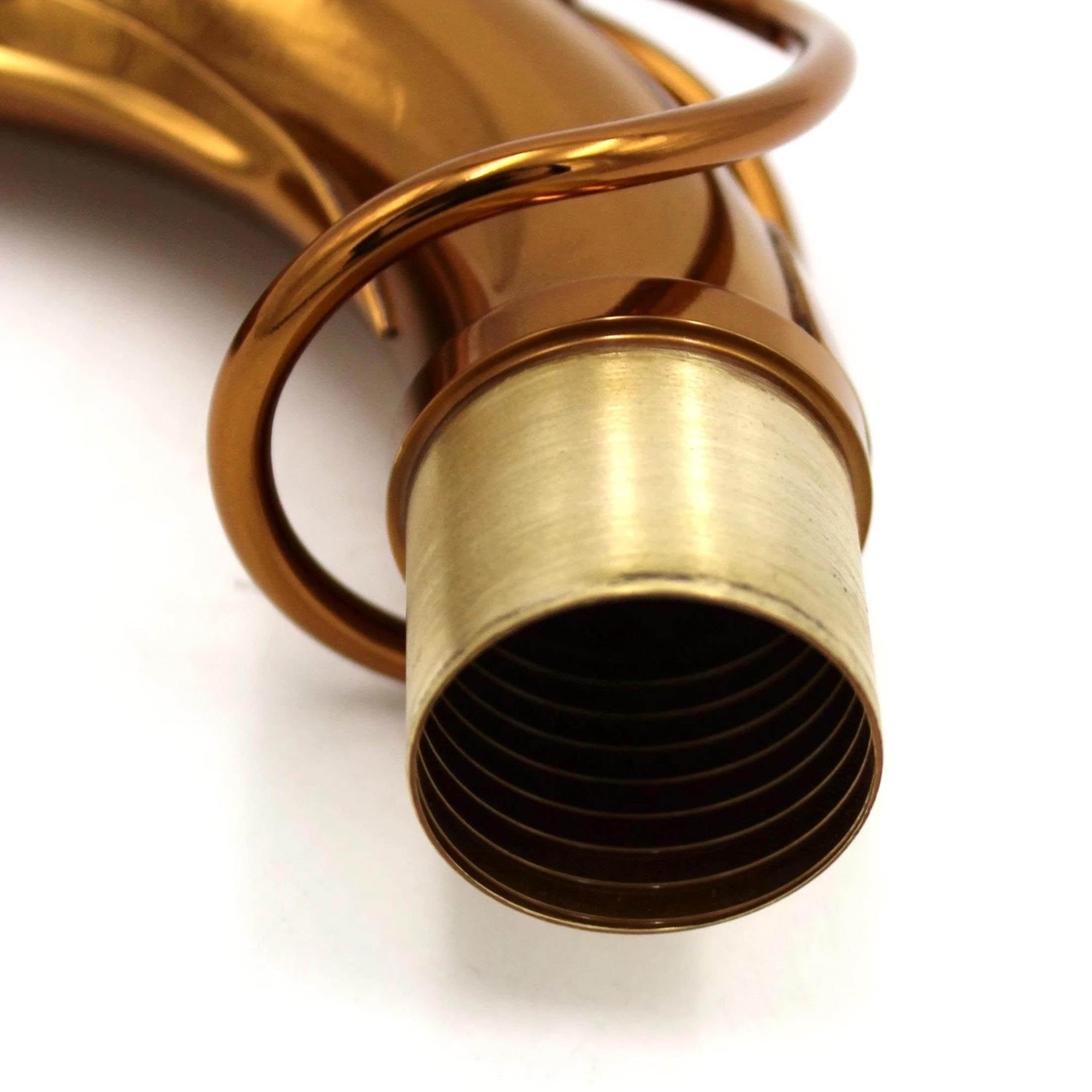 Saxofón Saxofón Tenor Con Laca Dorada Oscura En Sib Para Principiantes