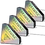 BRAWNA [ 30 Meters ] Pre-Inked Mapping String for Eyebrow Measuring Tool - PMU Supplies - 4 pack - Black