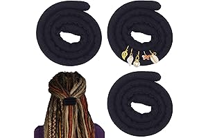 3Pcs Spriral Lock Hair Tie: The Ultimate Styling Solution for Locs and Braids