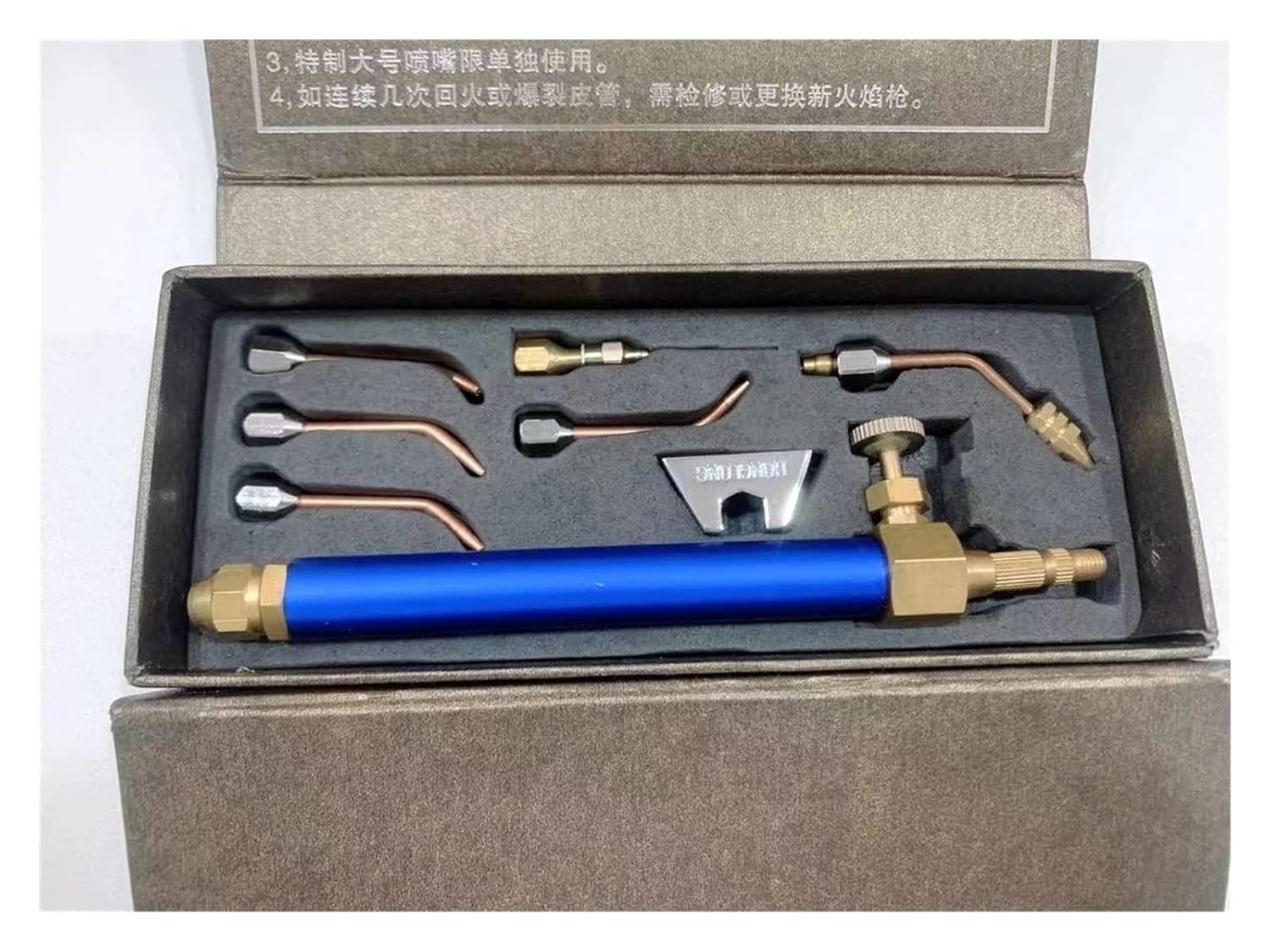 Tool Water Oxygen Welding Torch with 5 Tips Jewelry Hydrogen Equipment tig Welding Accessories