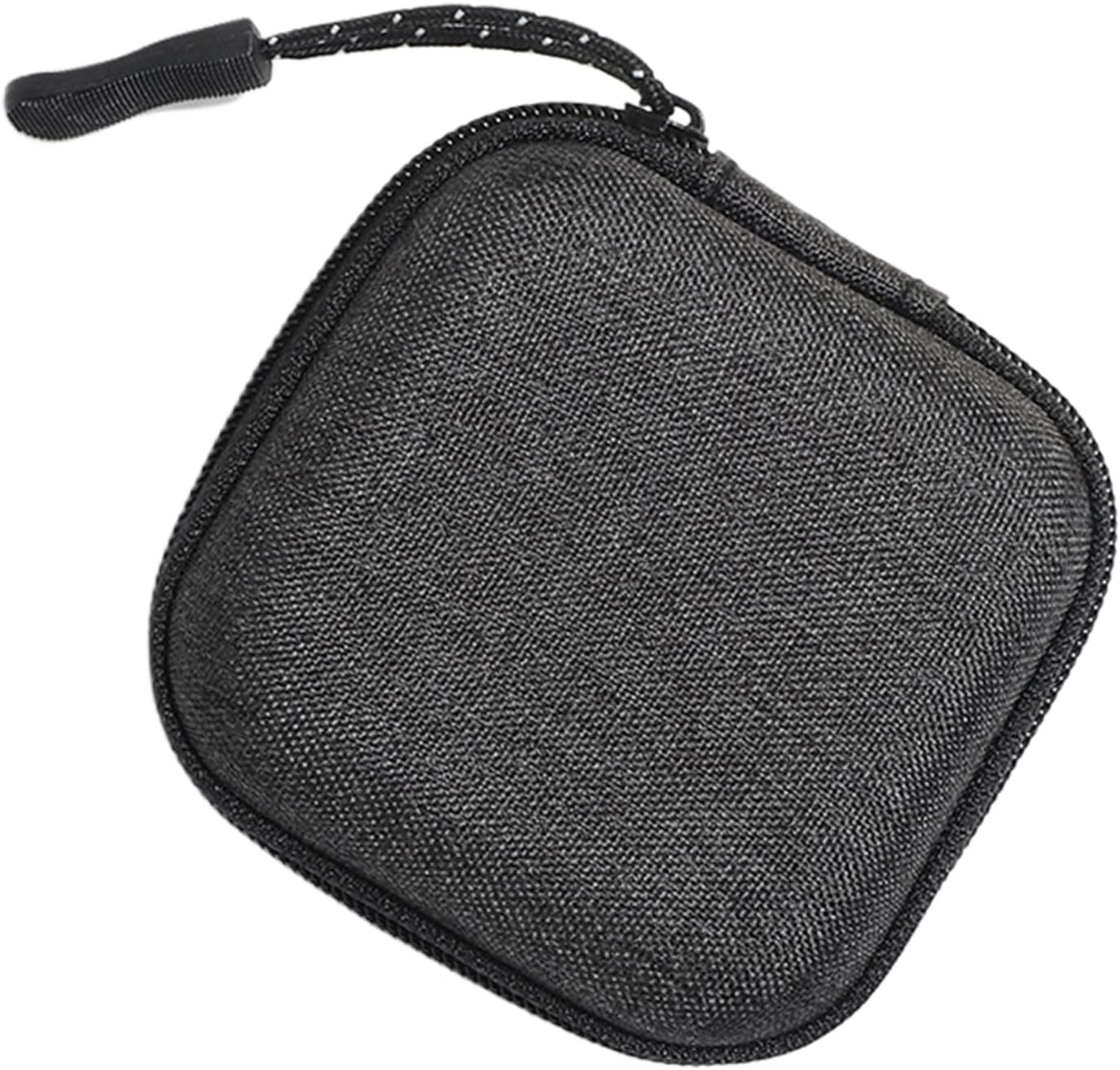 Headphone Case 7.5x7.5x3cm Data Cable Storage Box Travel Carrying Hard Shell Case For Earphone Earbuds