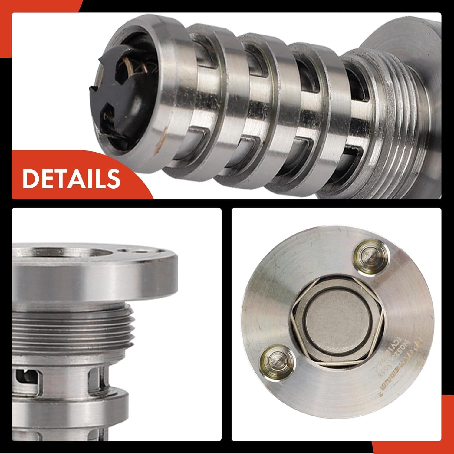 A-Premium Intake Engine Variable Valve Timing (VVT) Solenoid Compatible with Audi A4 2009-2017, A4 allroad 2013-2017, A4 Quattro 2009-2017, Q5, A5, A5 Quattro, A6, A6 Quattro, TT Quattro, allroad